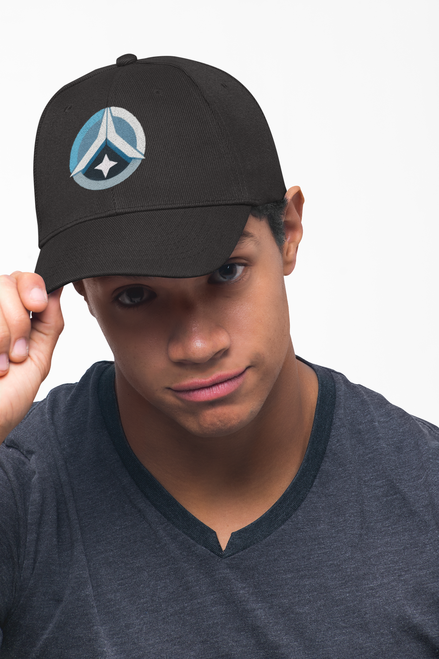 Cosmic Prayer Symbol Baseball Cap | Artists’ Armory