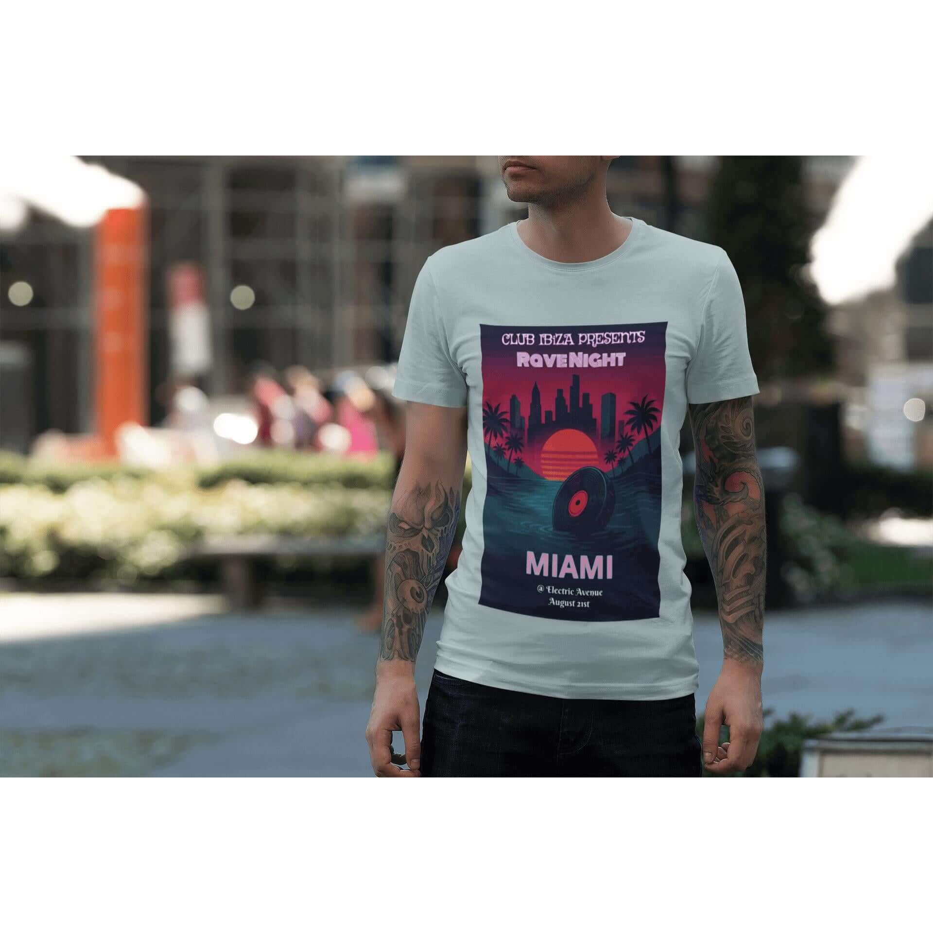 Miami Rave Nights Tee | Artists’ Armory