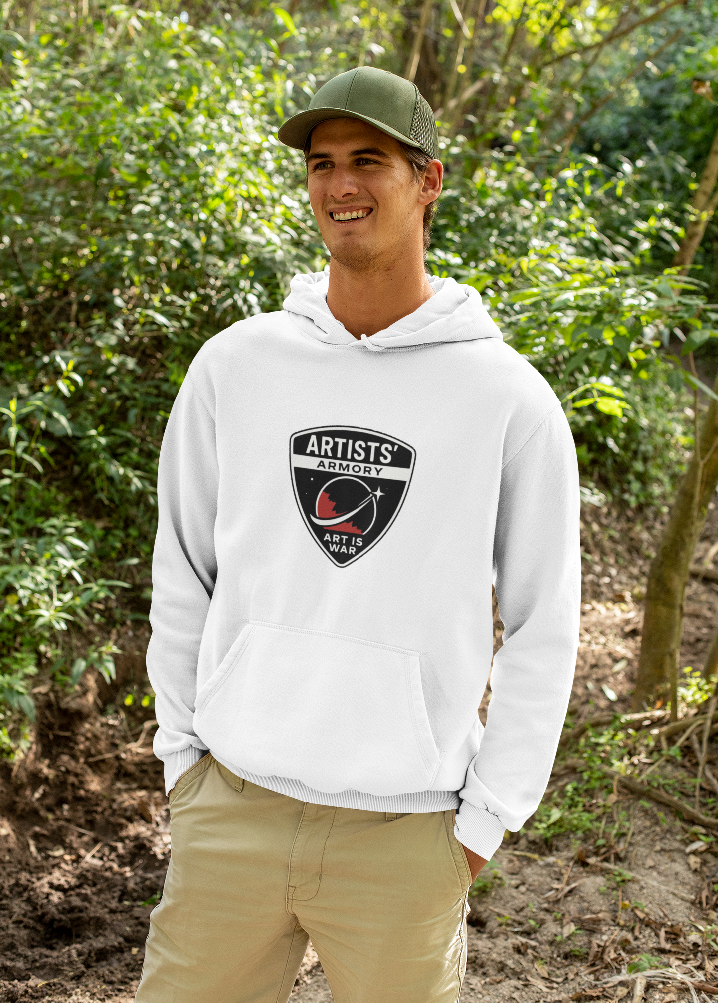Art Is War Hoodie – Artists’ Armory Streetwear