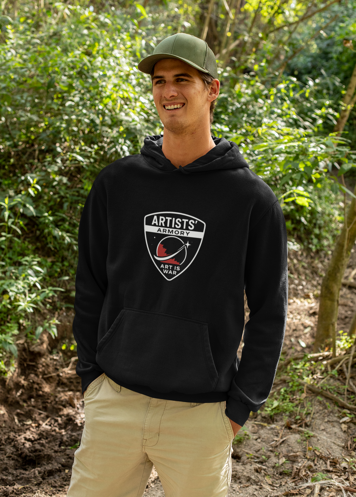 Art Is War Hoodie – Artists’ Armory Streetwear