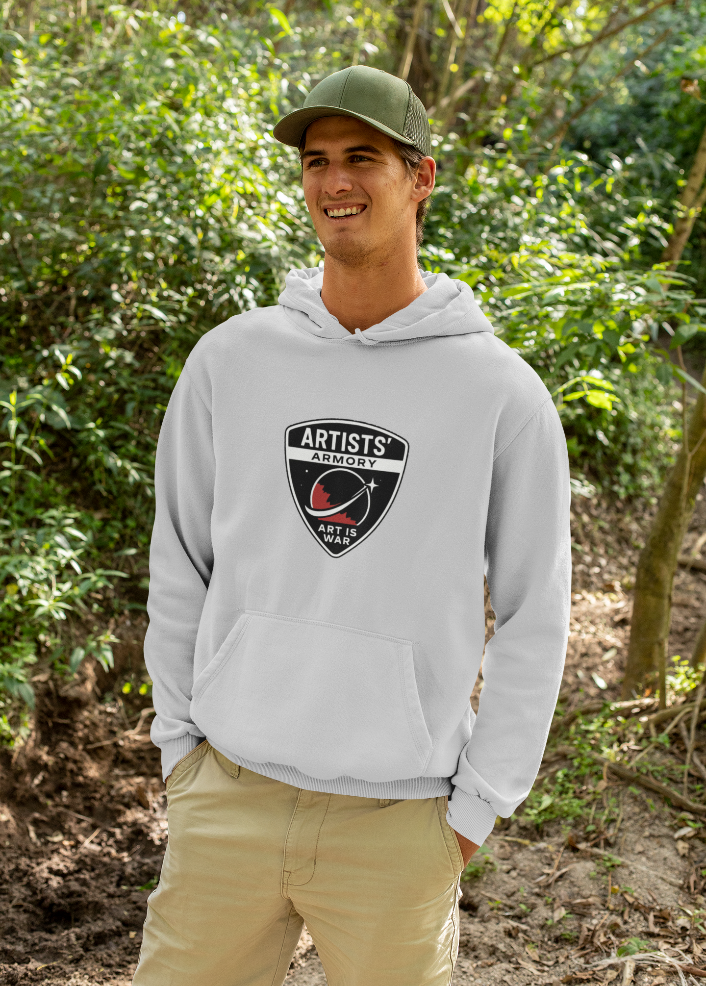 Art Is War Hoodie – Artists’ Armory Streetwear