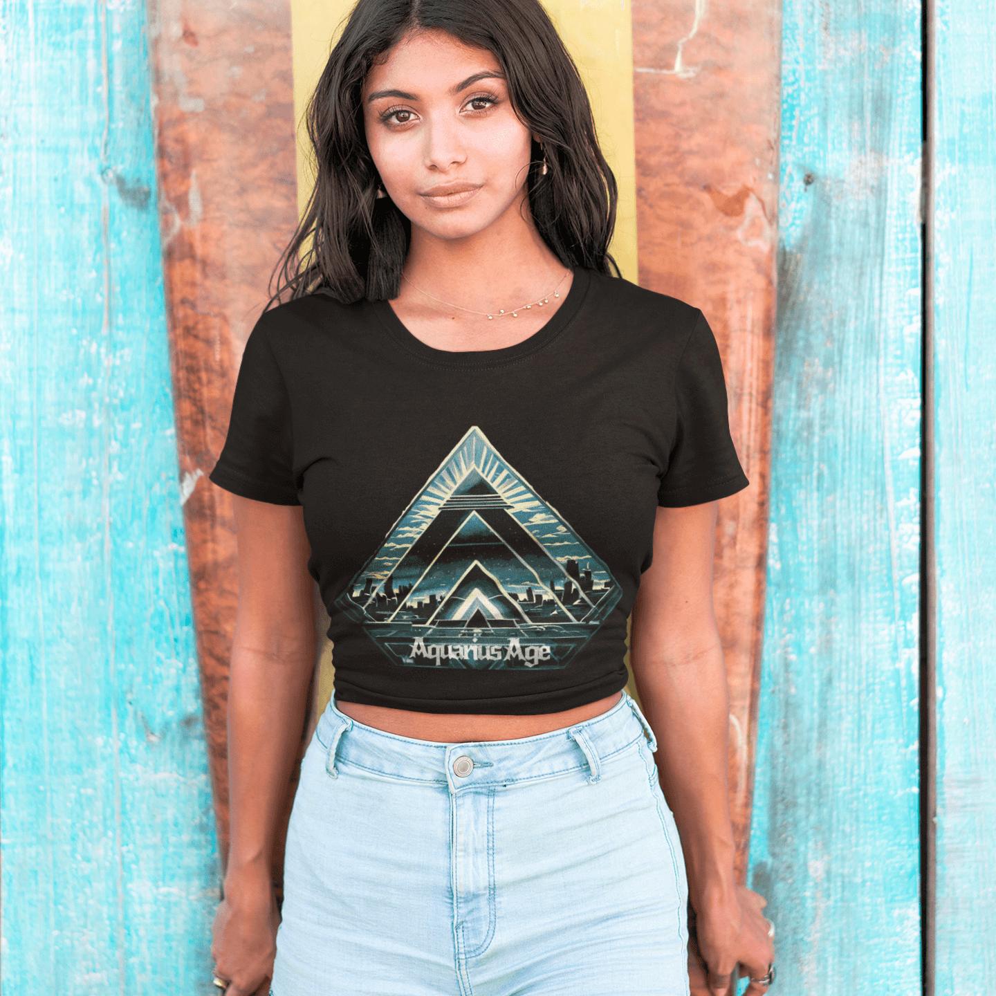 Aquarius Age Postmodern Pyramid Tee | Artists’ Armory