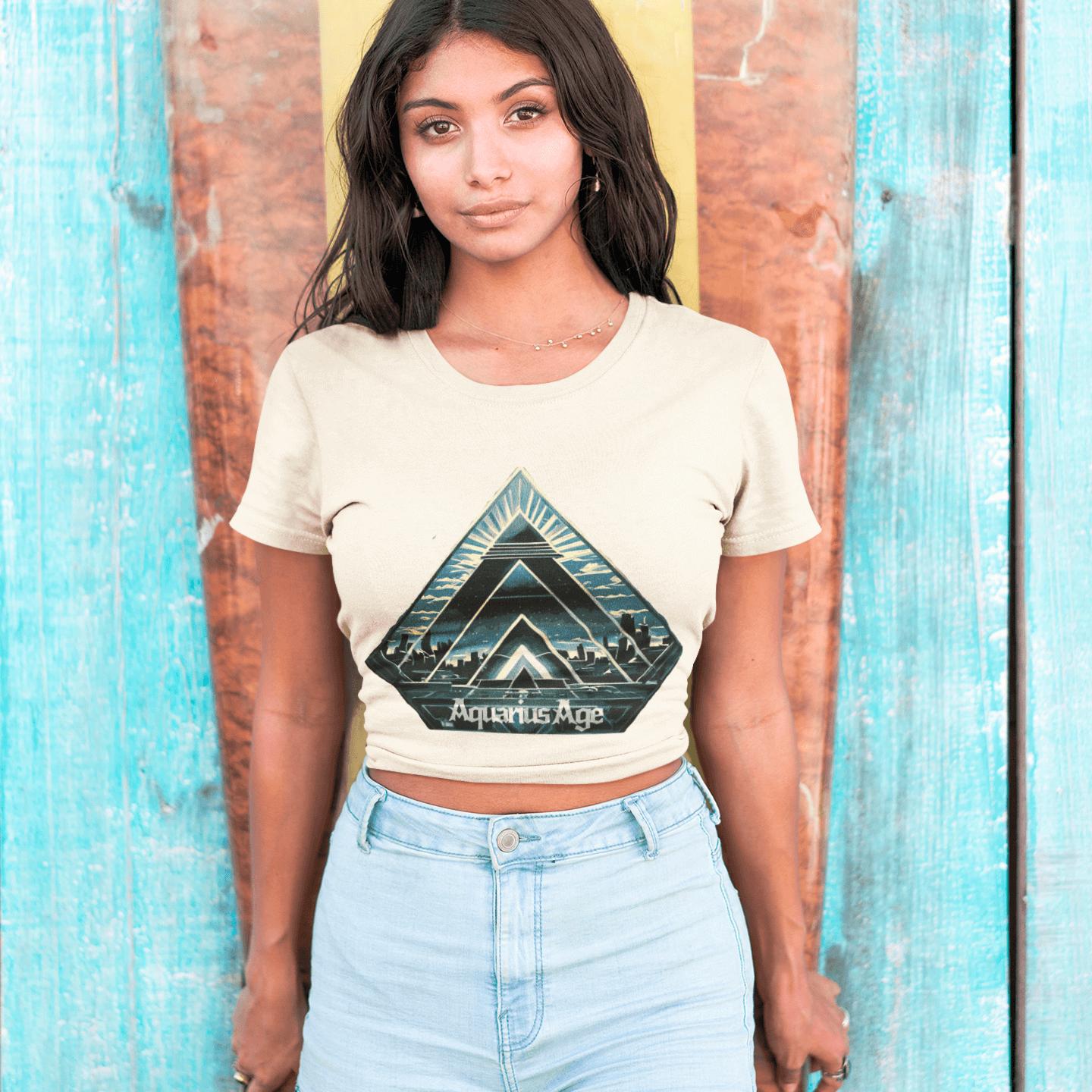 Aquarius Age Postmodern Pyramid Tee | Artists’ Armory