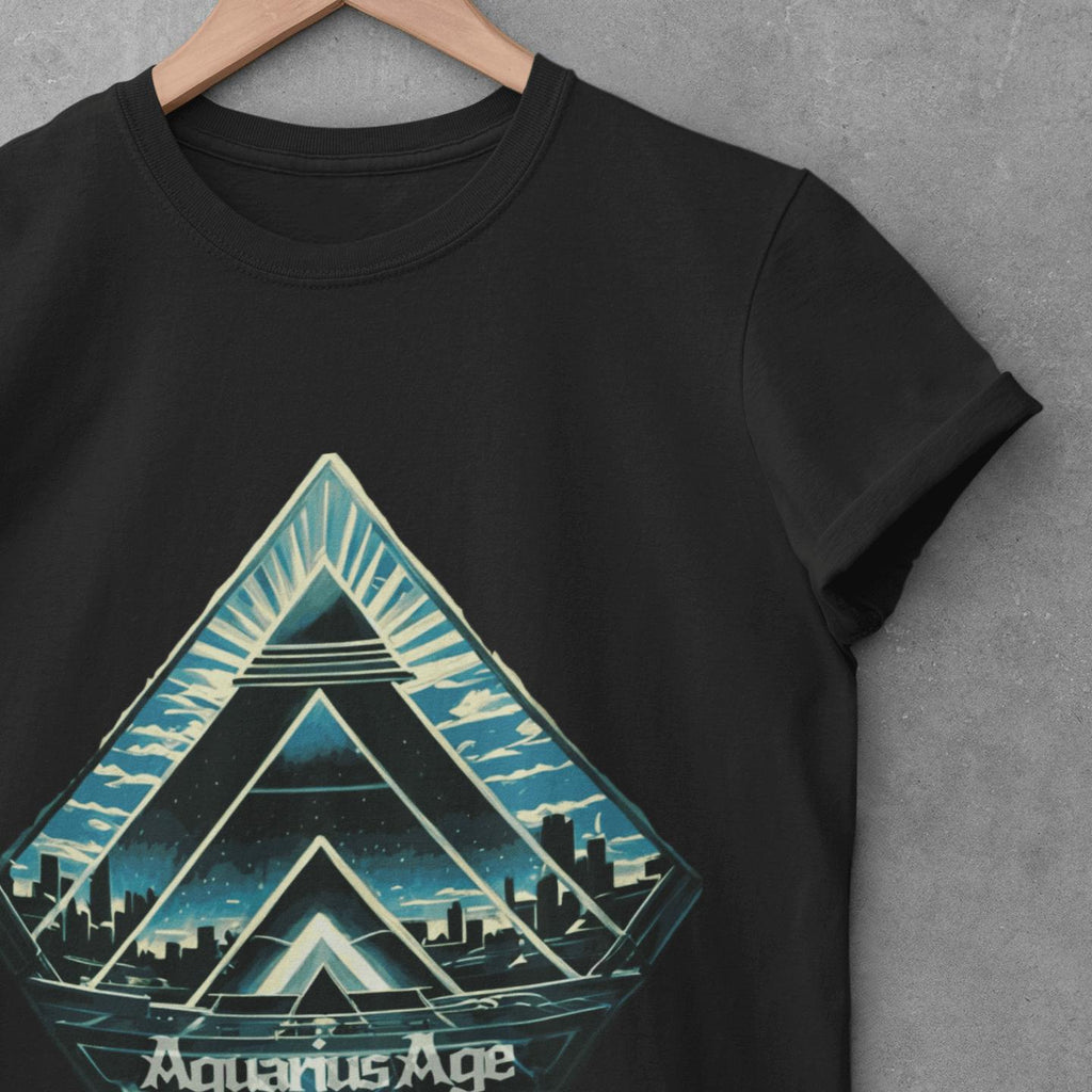 Aquarius Age Postmodern Pyramid Tee | Artists’ Armory