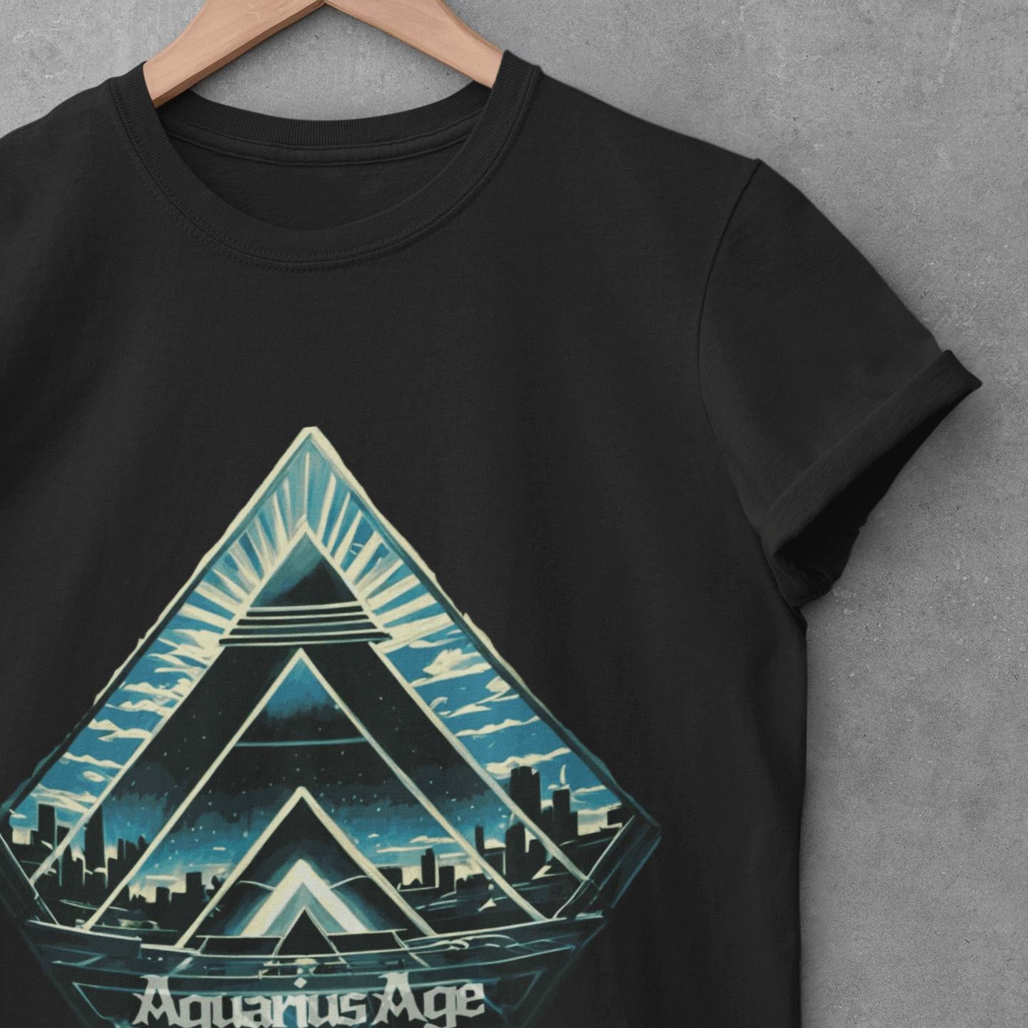 Aquarius Age Postmodern Pyramid Tee | Artists’ Armory