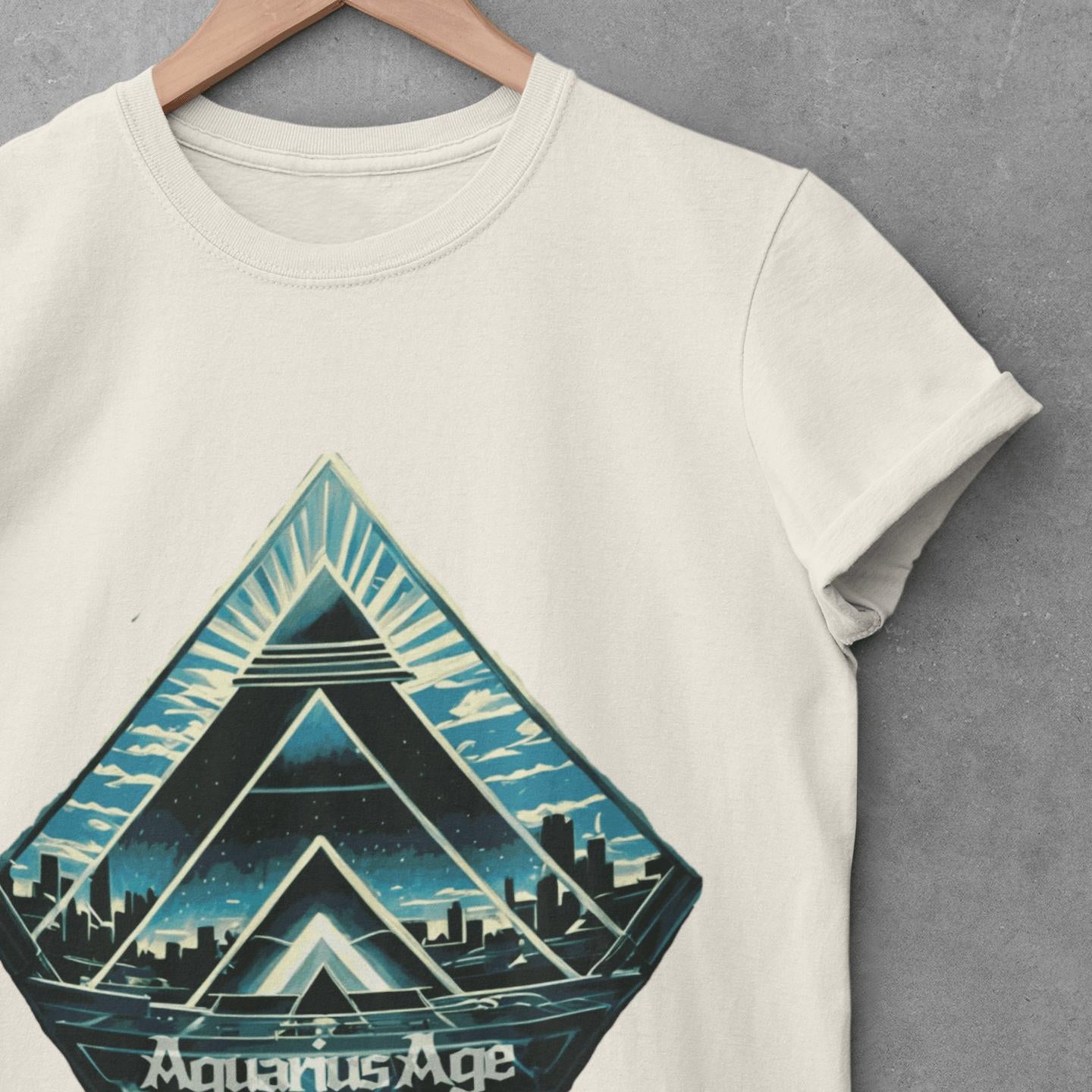 Aquarius Age Postmodern Pyramid Tee | Artists’ Armory