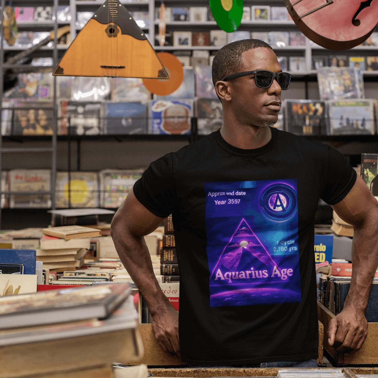 Aquarius Age – Zodiac Graphic Tee | Artists’ Armory