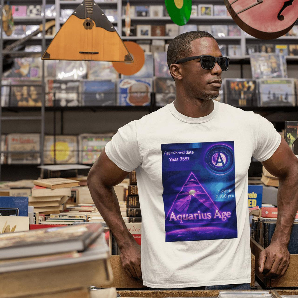 Aquarius Age – Zodiac Graphic Tee | Artists’ Armory