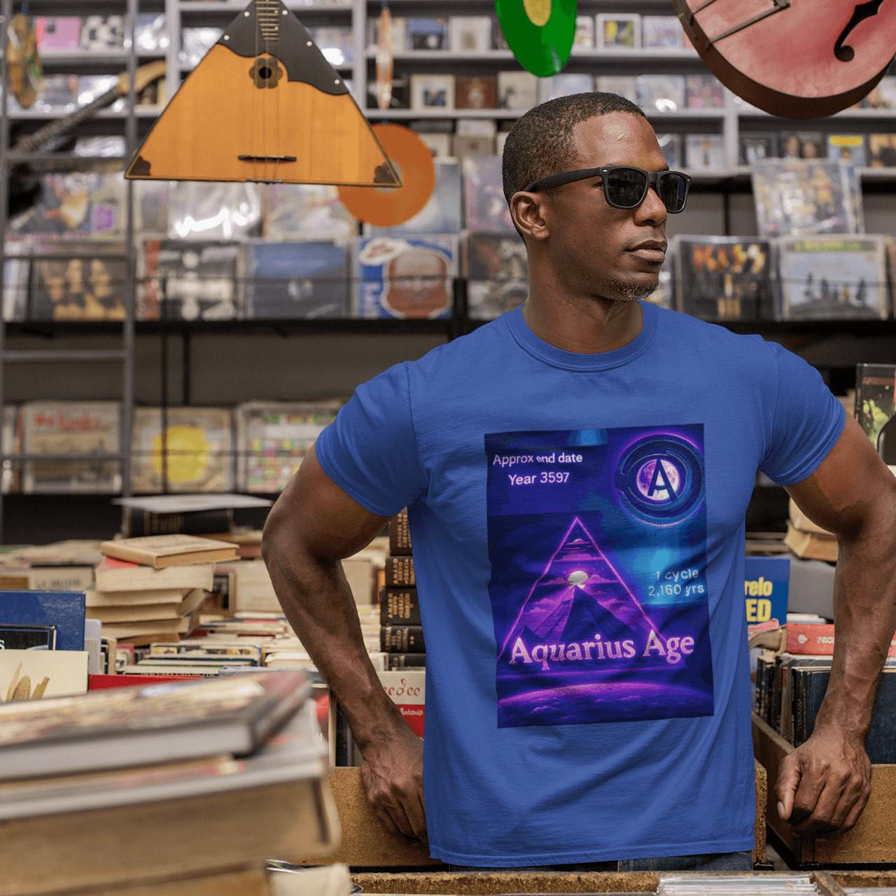 Aquarius Age – Zodiac Graphic Tee | Artists’ Armory
