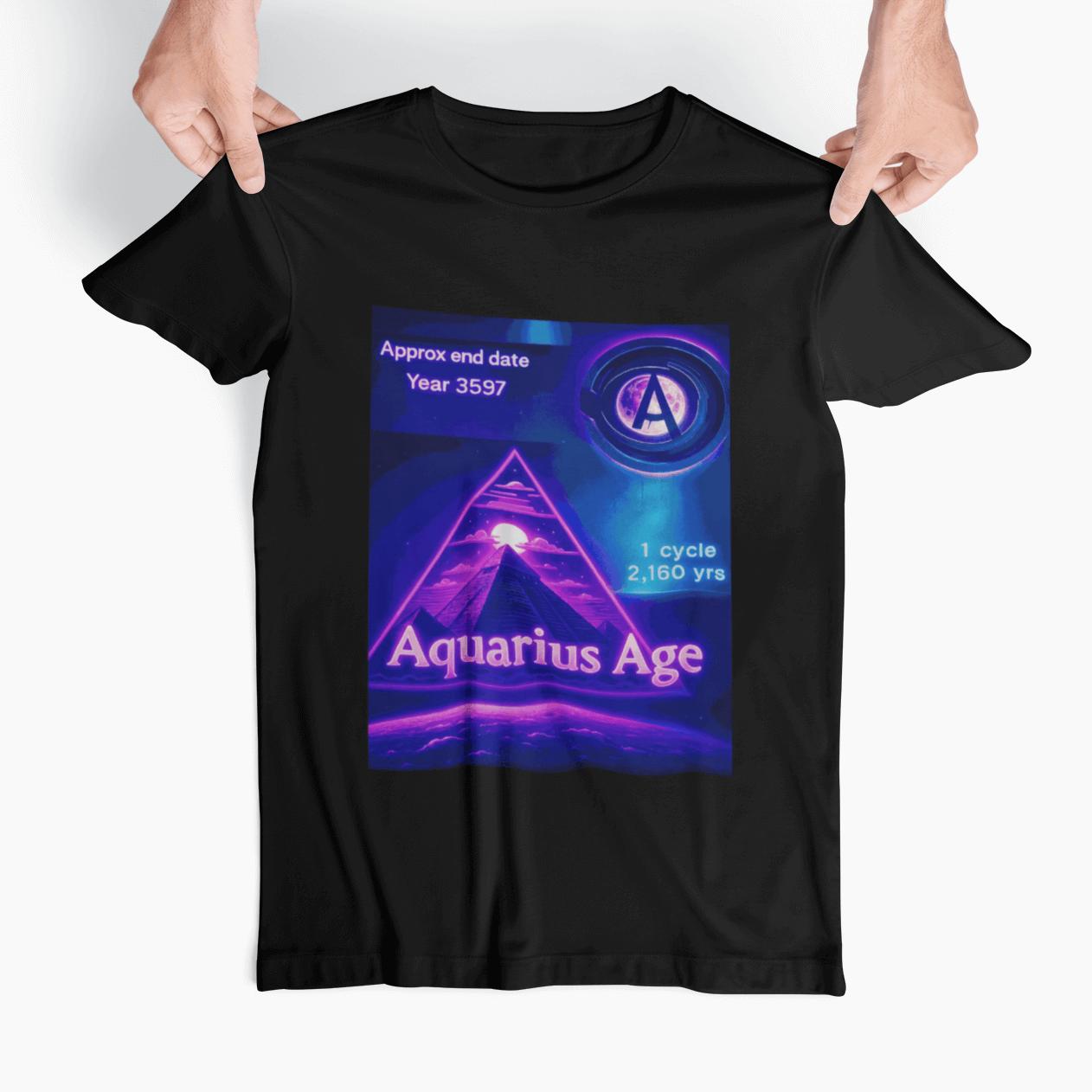 Aquarius Age – Zodiac Graphic Tee | Artists’ Armory