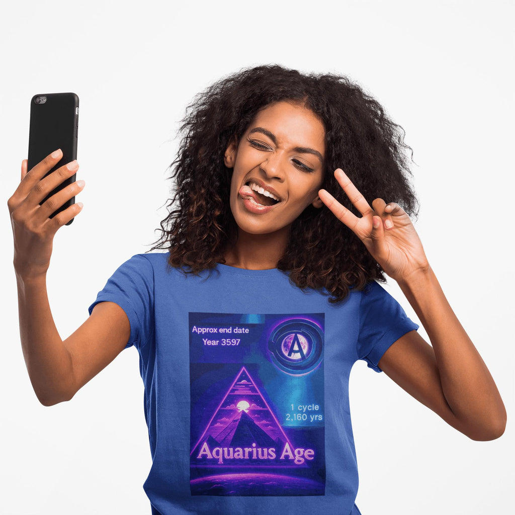 Aquarius Age – Zodiac Graphic Tee | Artists’ Armory