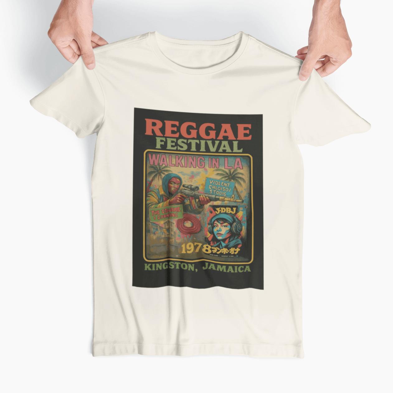 Artists’ Armory Retro Reggae LA Tee