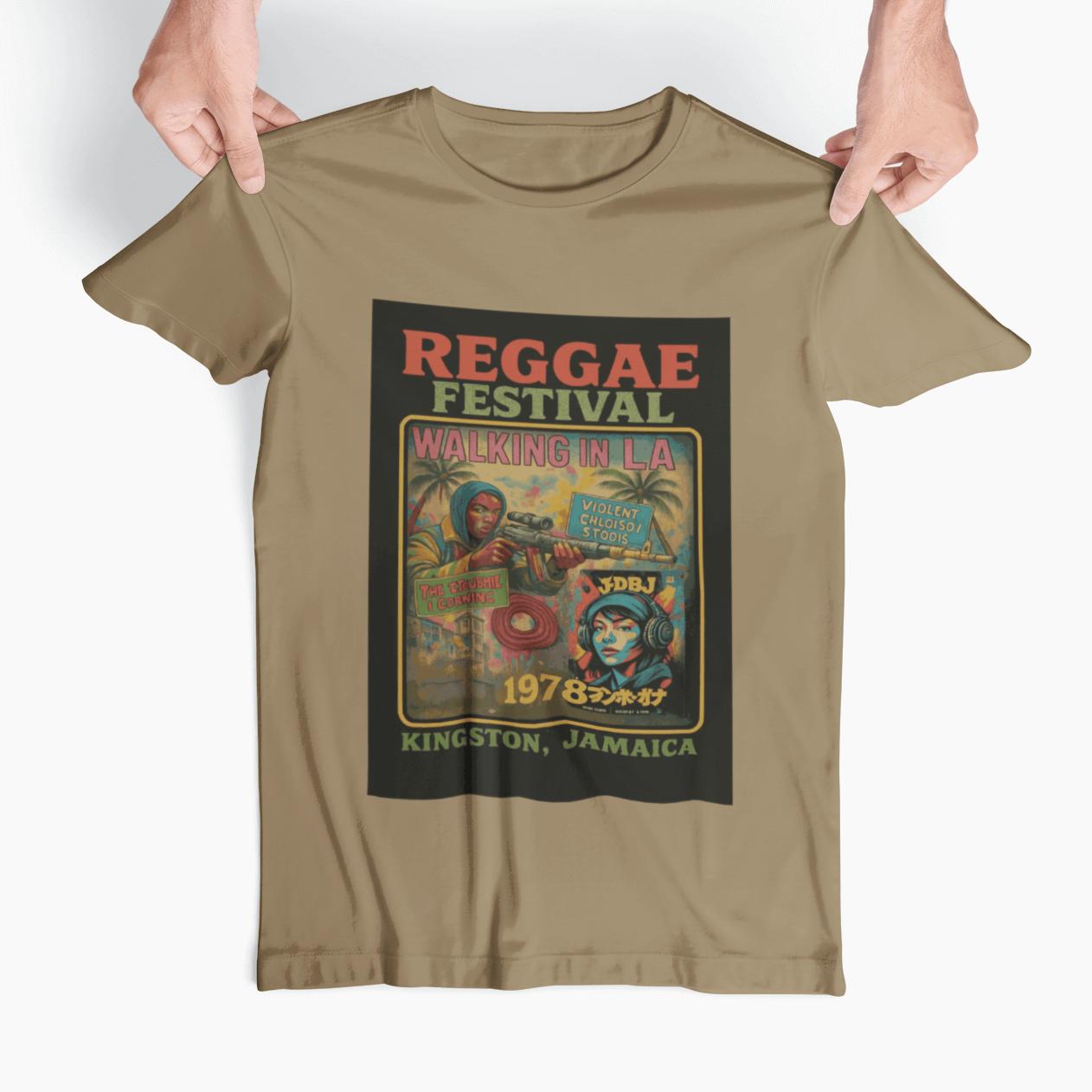 Artists’ Armory Retro Reggae LA Tee