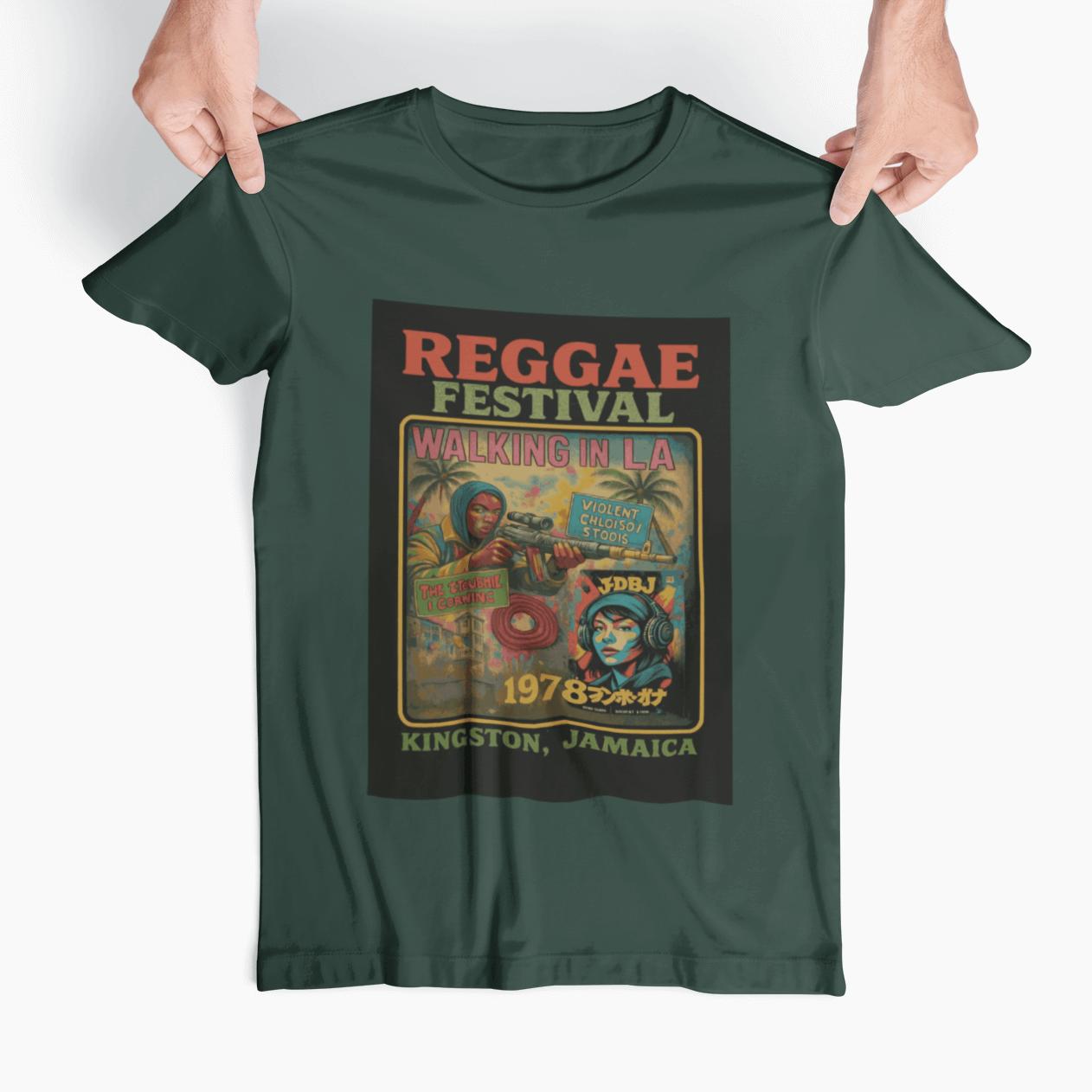 Artists’ Armory Retro Reggae LA Tee