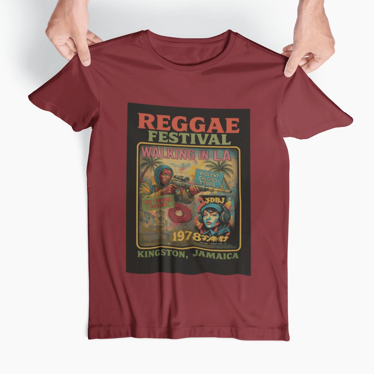 Artists’ Armory Retro Reggae LA Tee