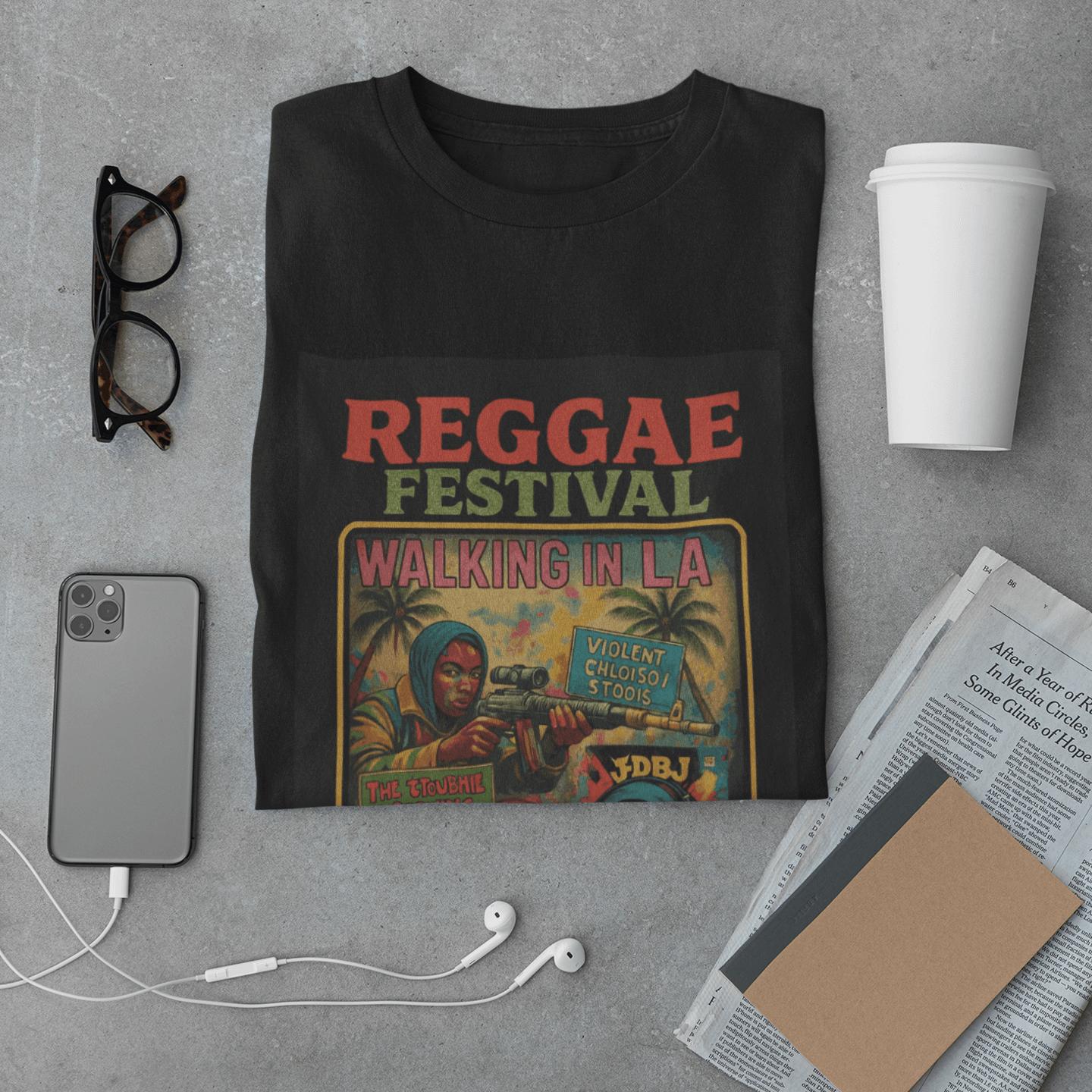 Artists’ Armory Retro Reggae LA Tee
