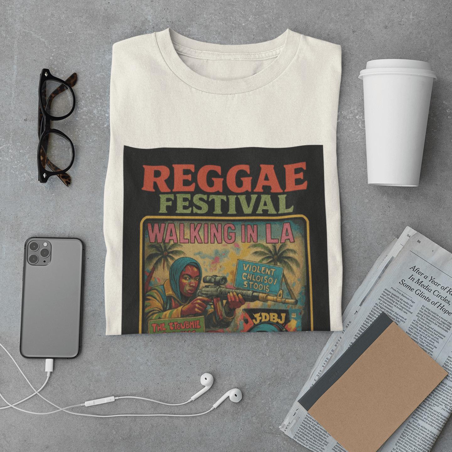 Artists’ Armory Retro Reggae LA Tee