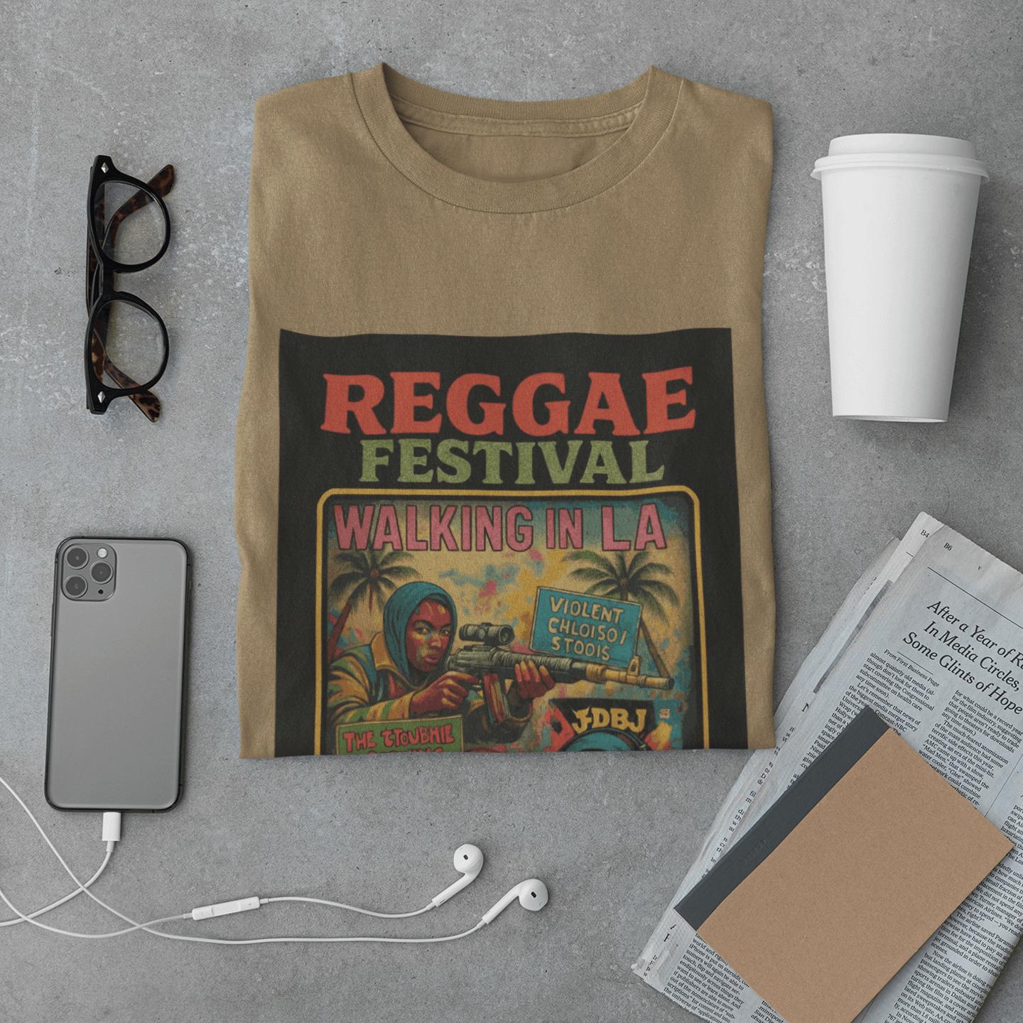Artists’ Armory Retro Reggae LA Tee