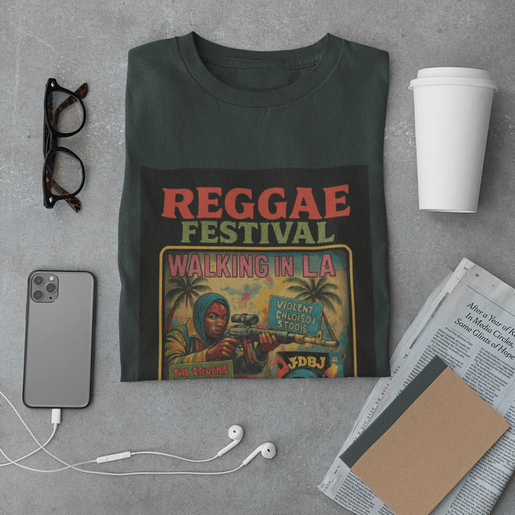 Artists’ Armory Retro Reggae LA Tee