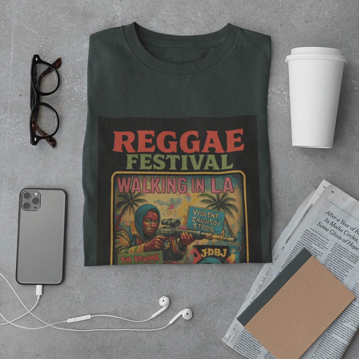 Artists’ Armory Retro Reggae LA Tee