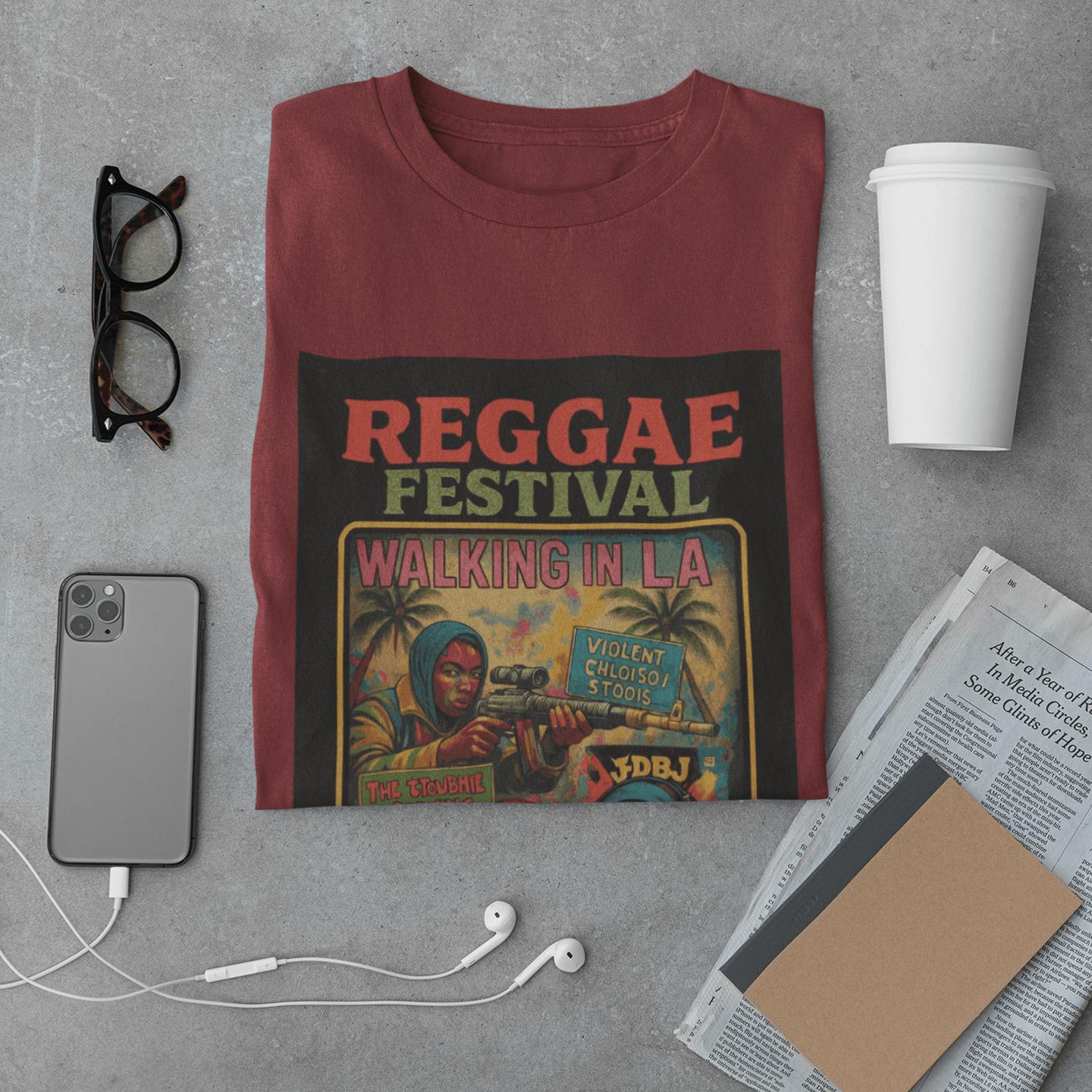 Artists’ Armory Retro Reggae LA Tee