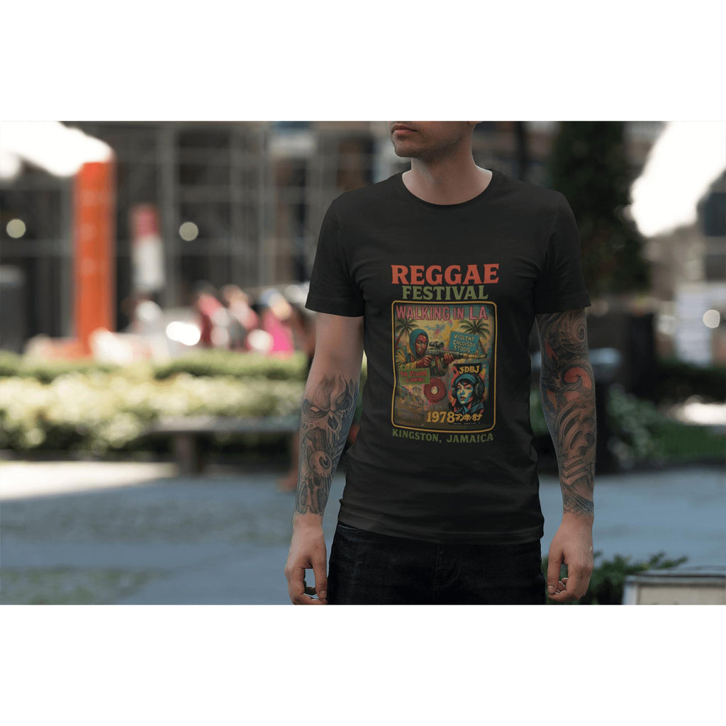 Artists’ Armory Retro Reggae LA Tee
