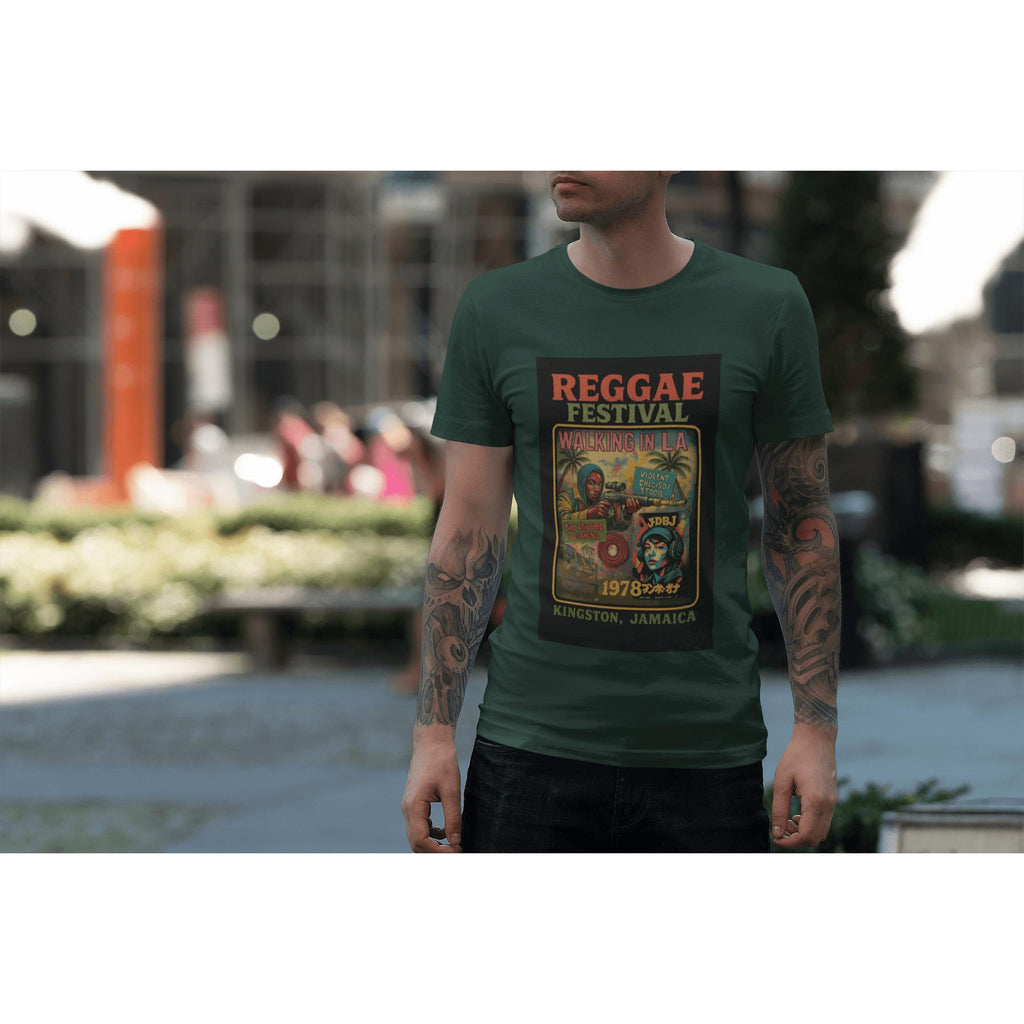Artists’ Armory Retro Reggae LA Tee
