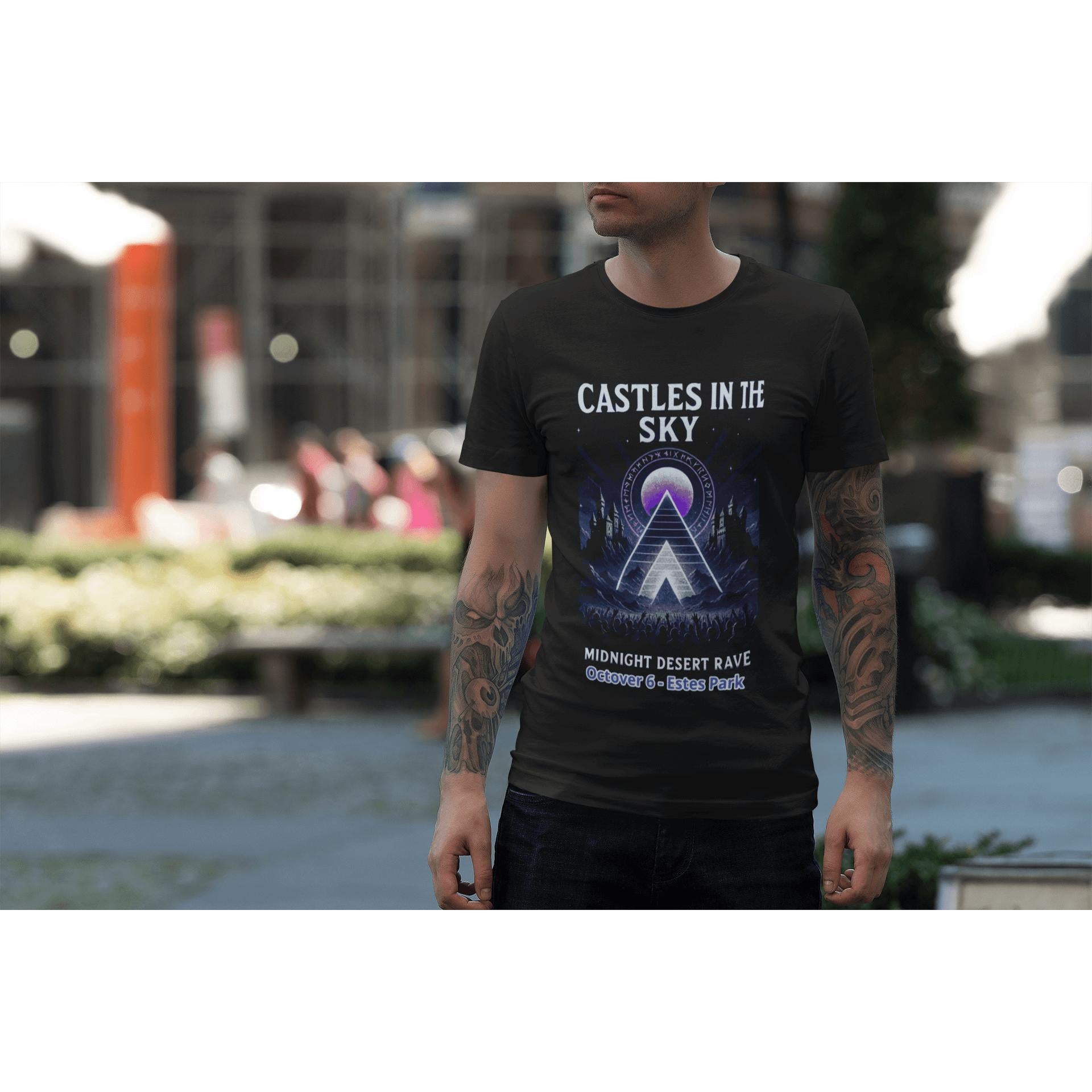 Castles in the Sky Desert Rave Tee | Artists’ Armory