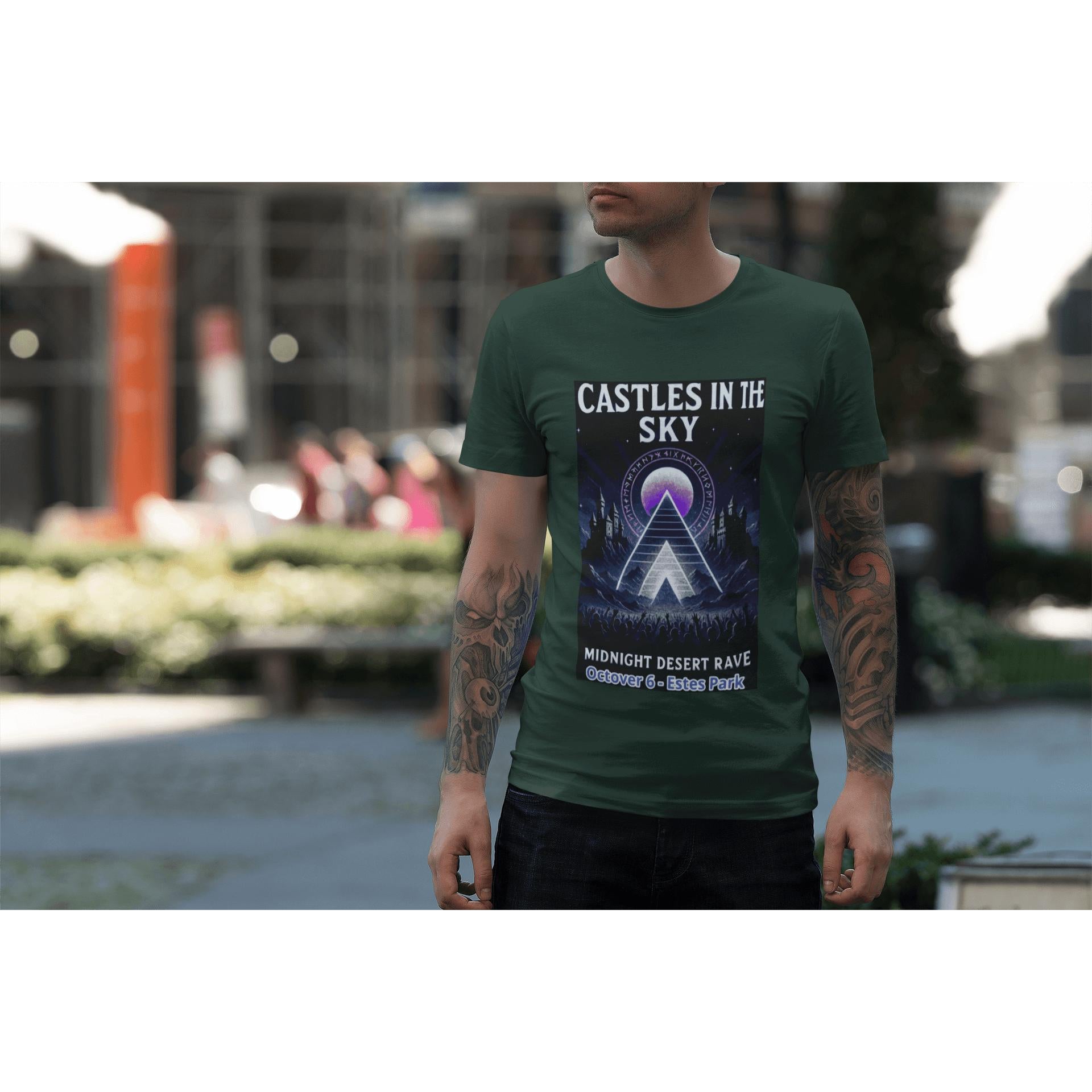 Castles in the Sky Desert Rave Tee | Artists’ Armory