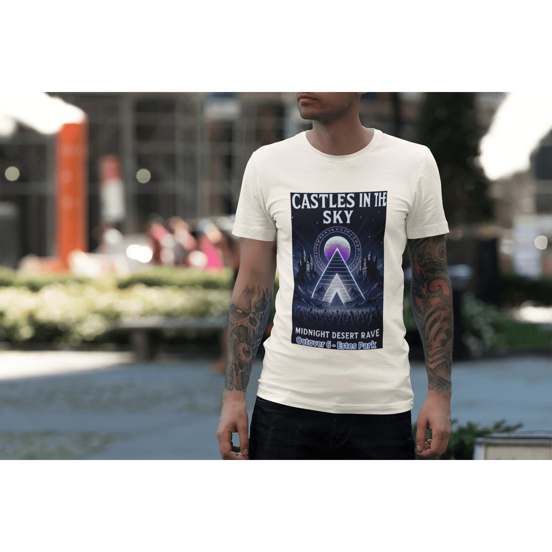 Castles in the Sky Desert Rave Tee | Artists’ Armory