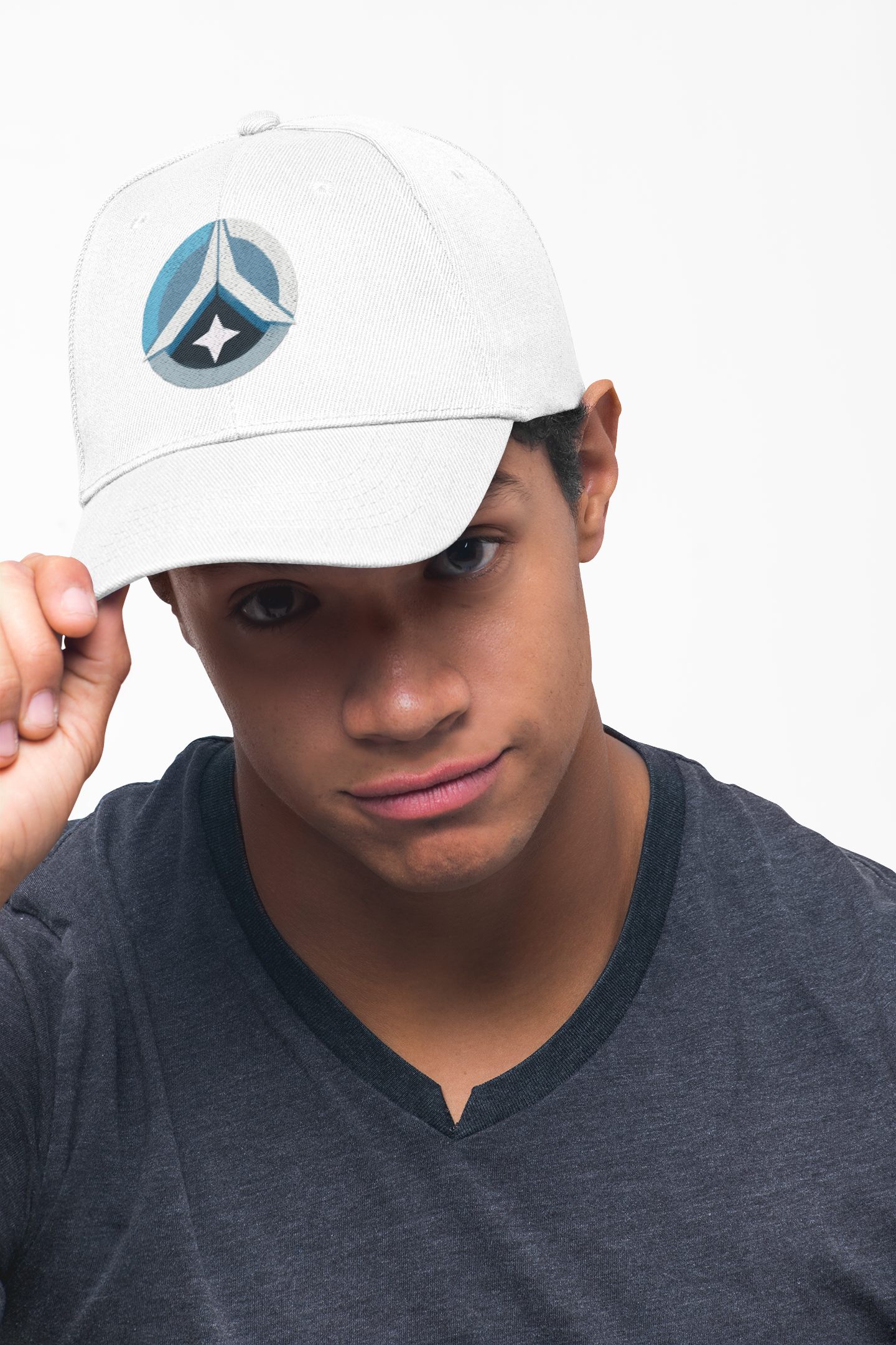 Cosmic Prayer Symbol Baseball Cap | Artists’ Armory