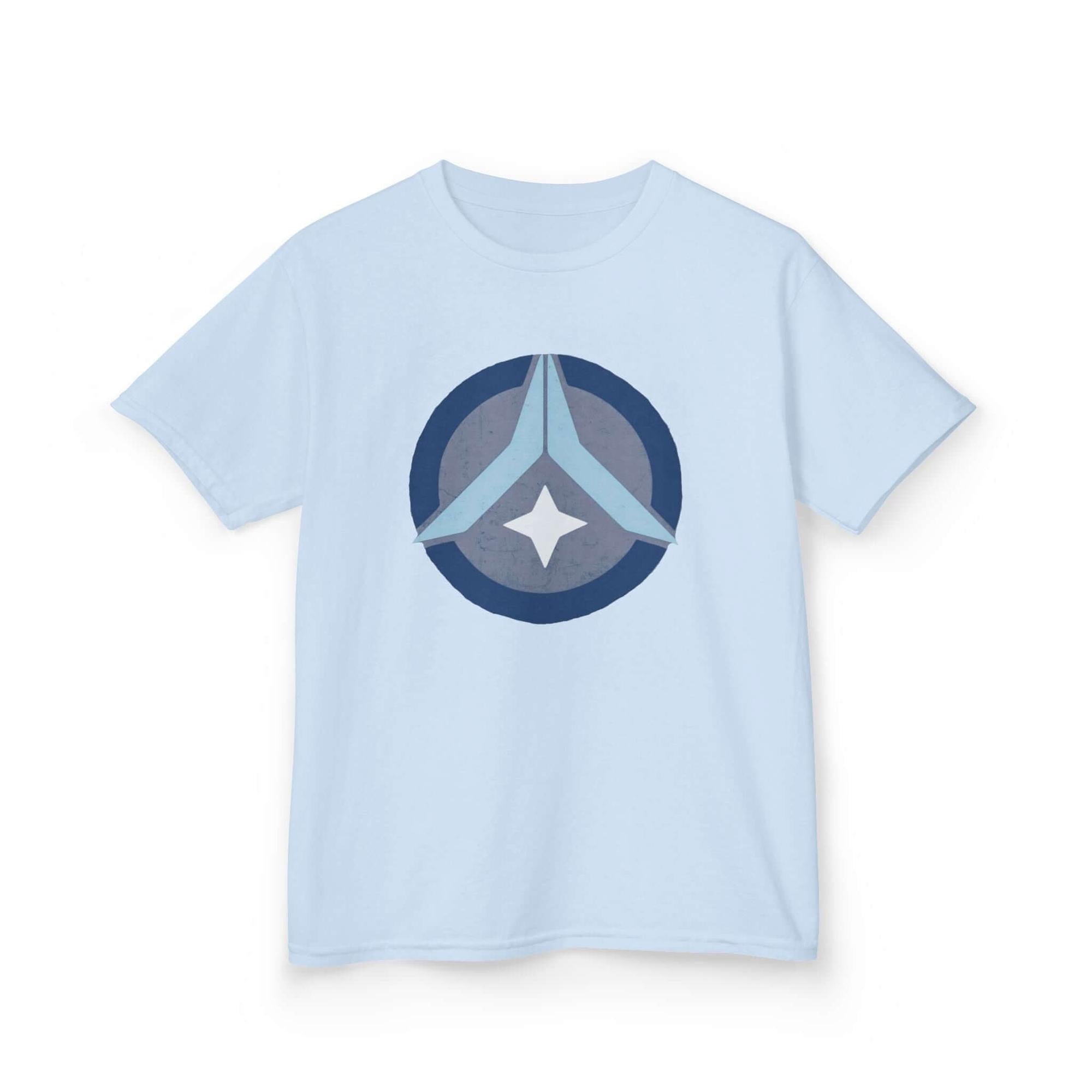 Cosmic Prayer Youth Tee – Tropical Blue | Artists’ Armory