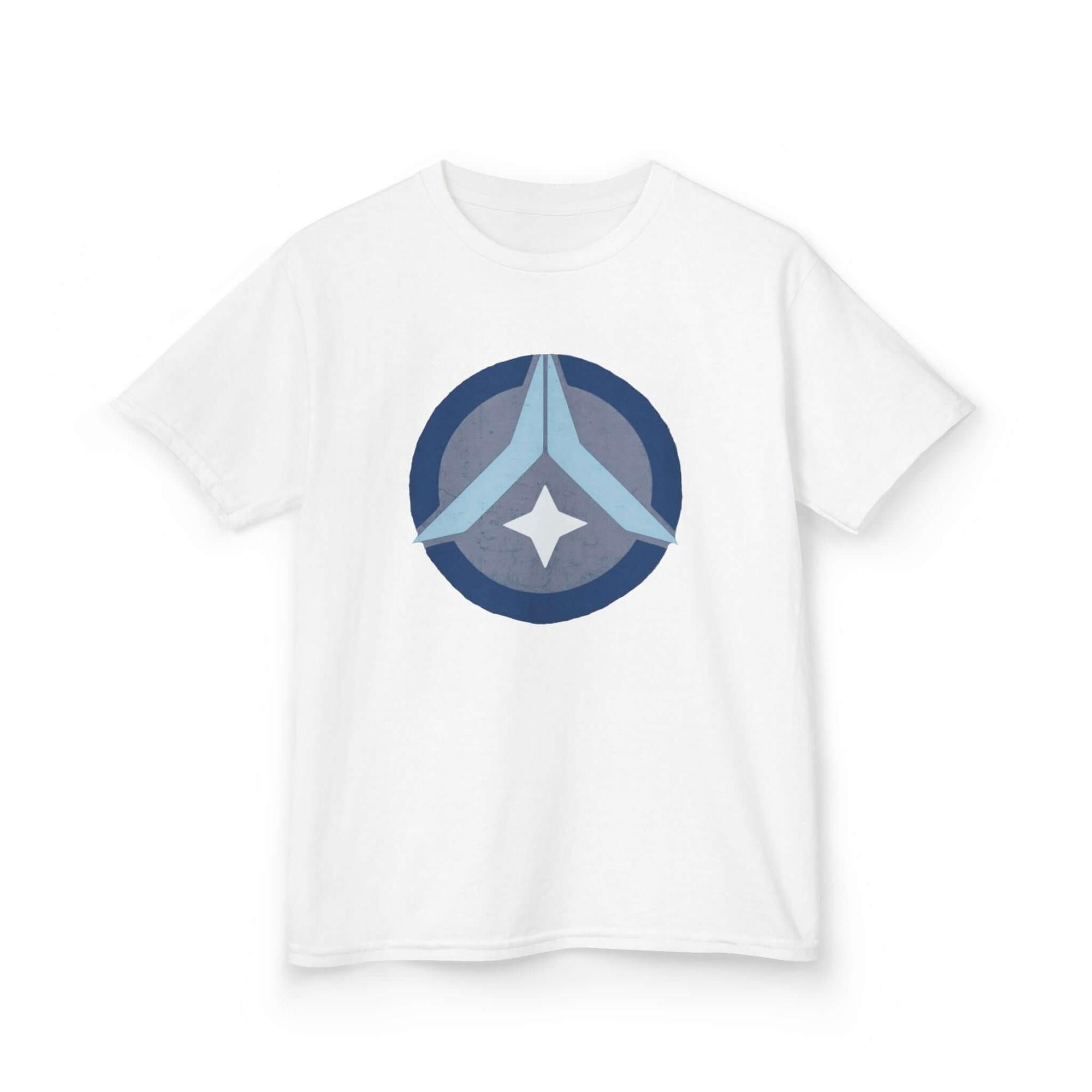 Cosmic Prayer Youth Tee – Tropical Blue | Artists’ Armory