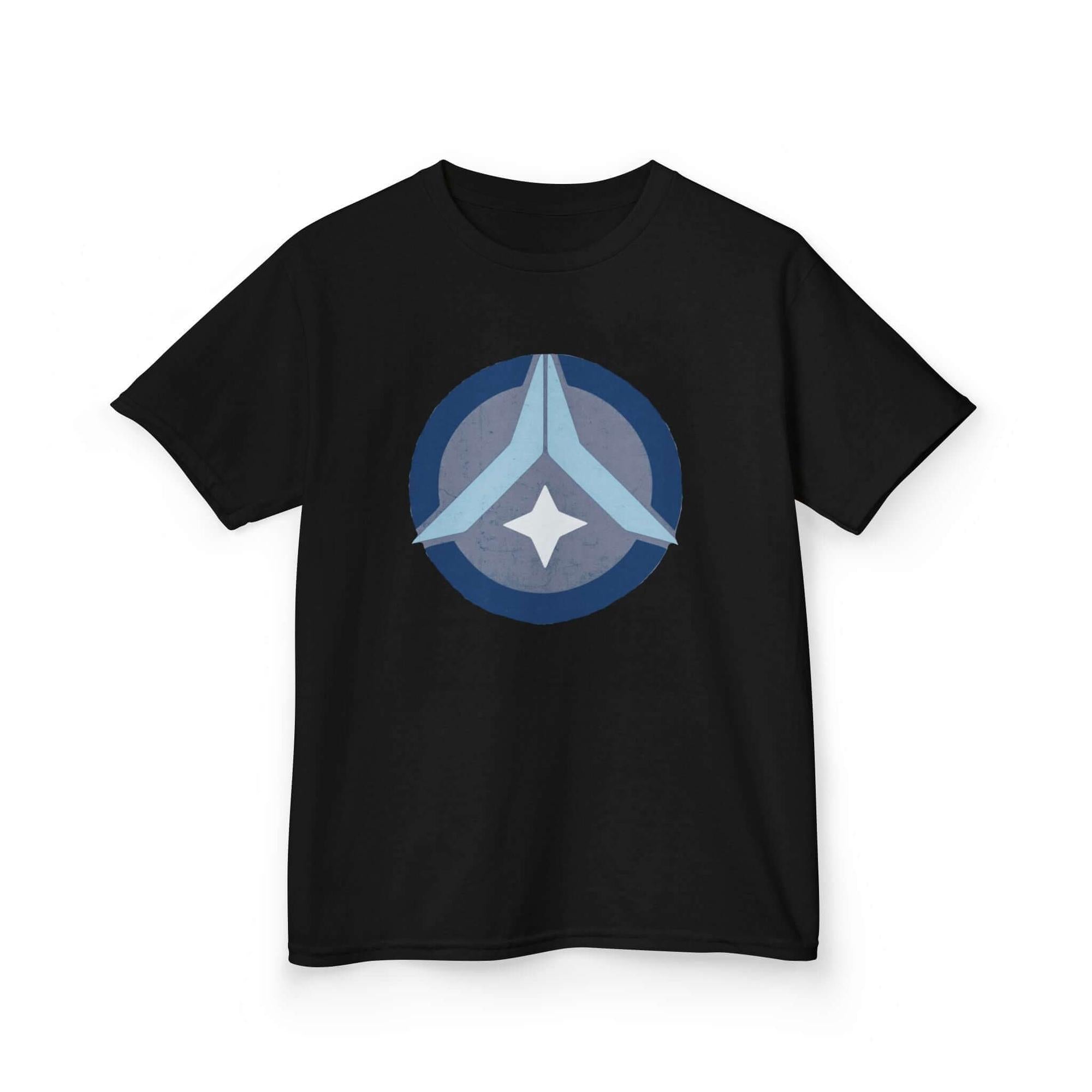 Cosmic Prayer Youth Tee – Tropical Blue | Artists’ Armory