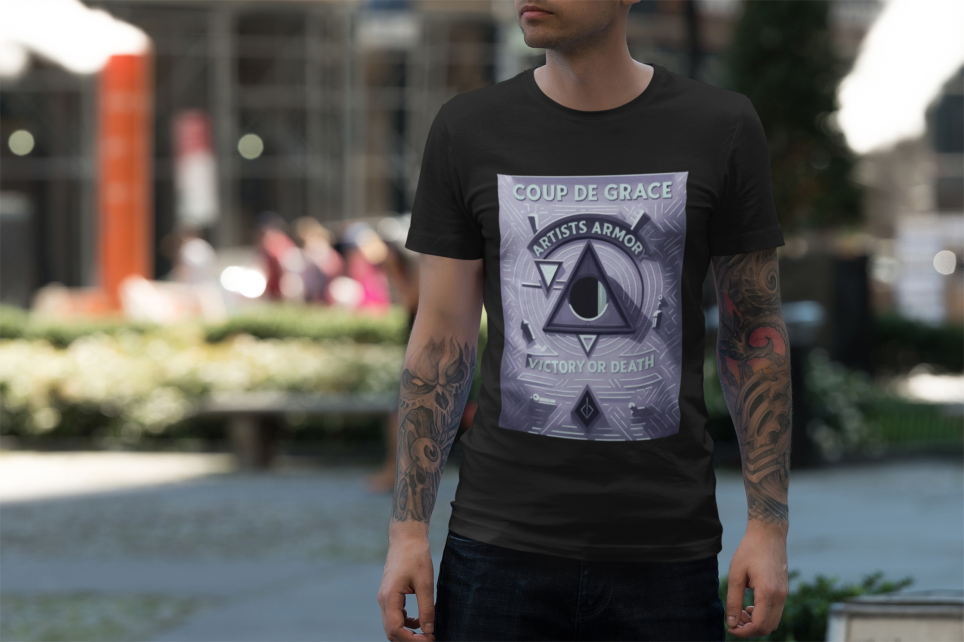 Coup De Grace T-Shirt – Fly Into Pyramid | Artists’ Armory