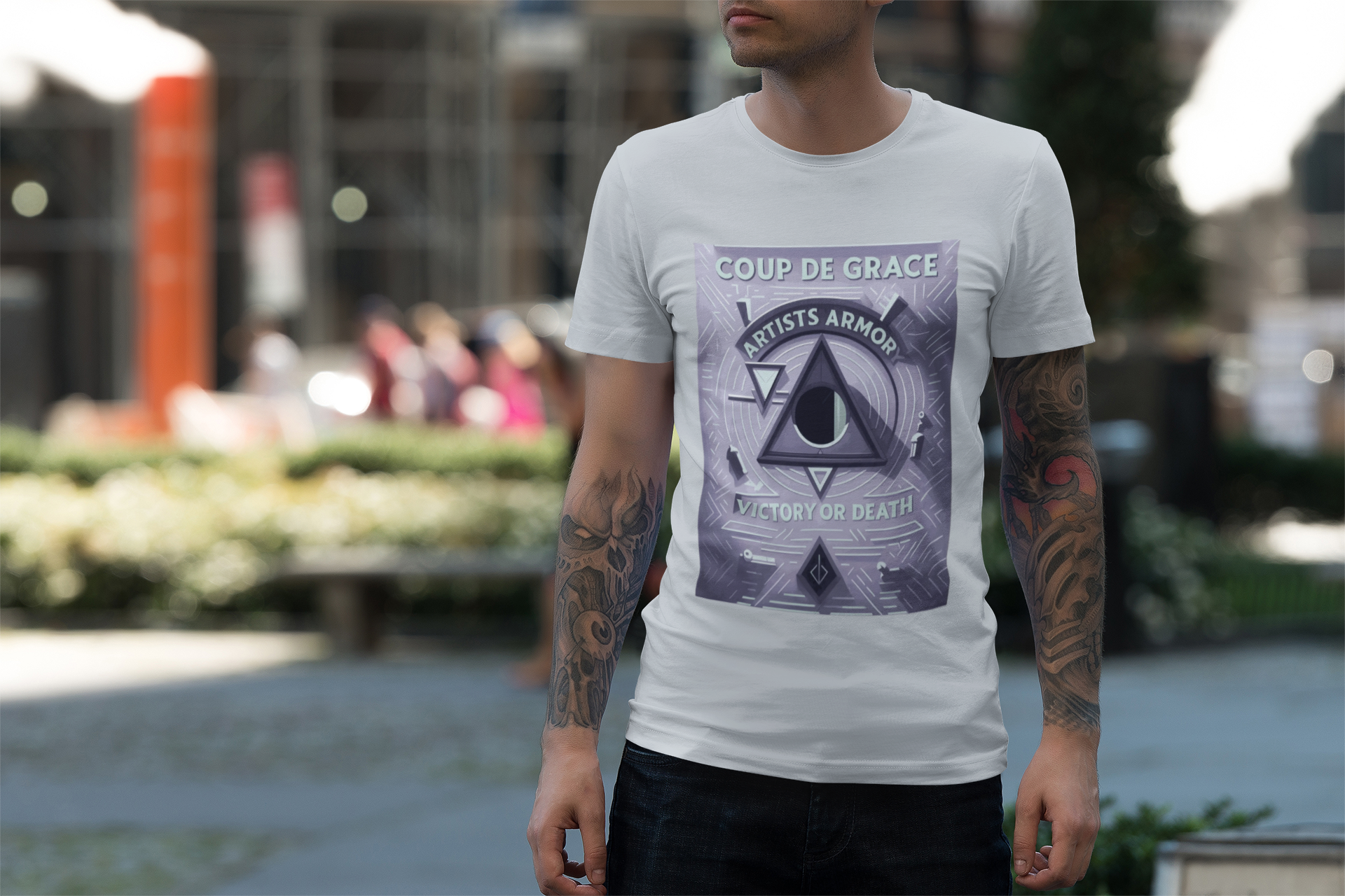 Coup De Grace T-Shirt – Fly Into Pyramid | Artists’ Armory