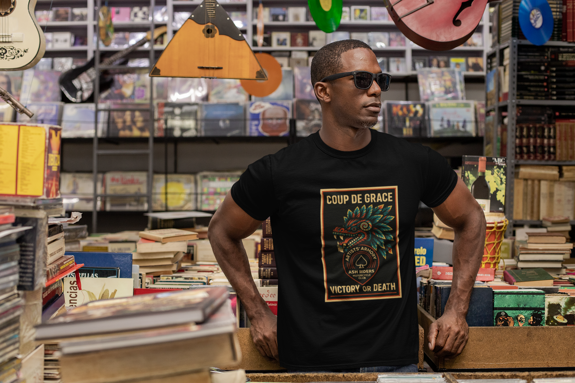 Coup De Grace Tee – Ash Riders | Artists’ Armory