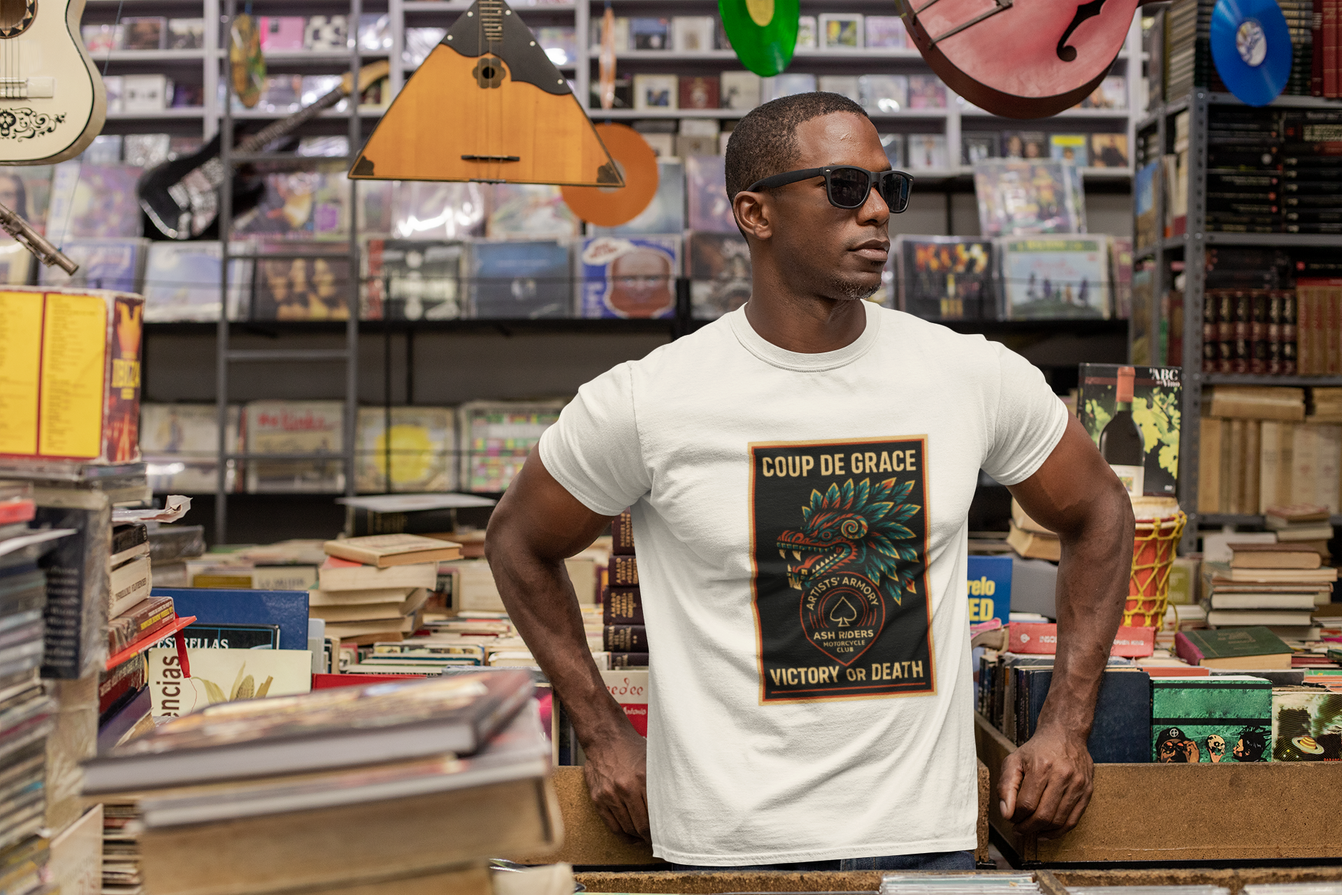 Coup De Grace Tee – Ash Riders | Artists’ Armory