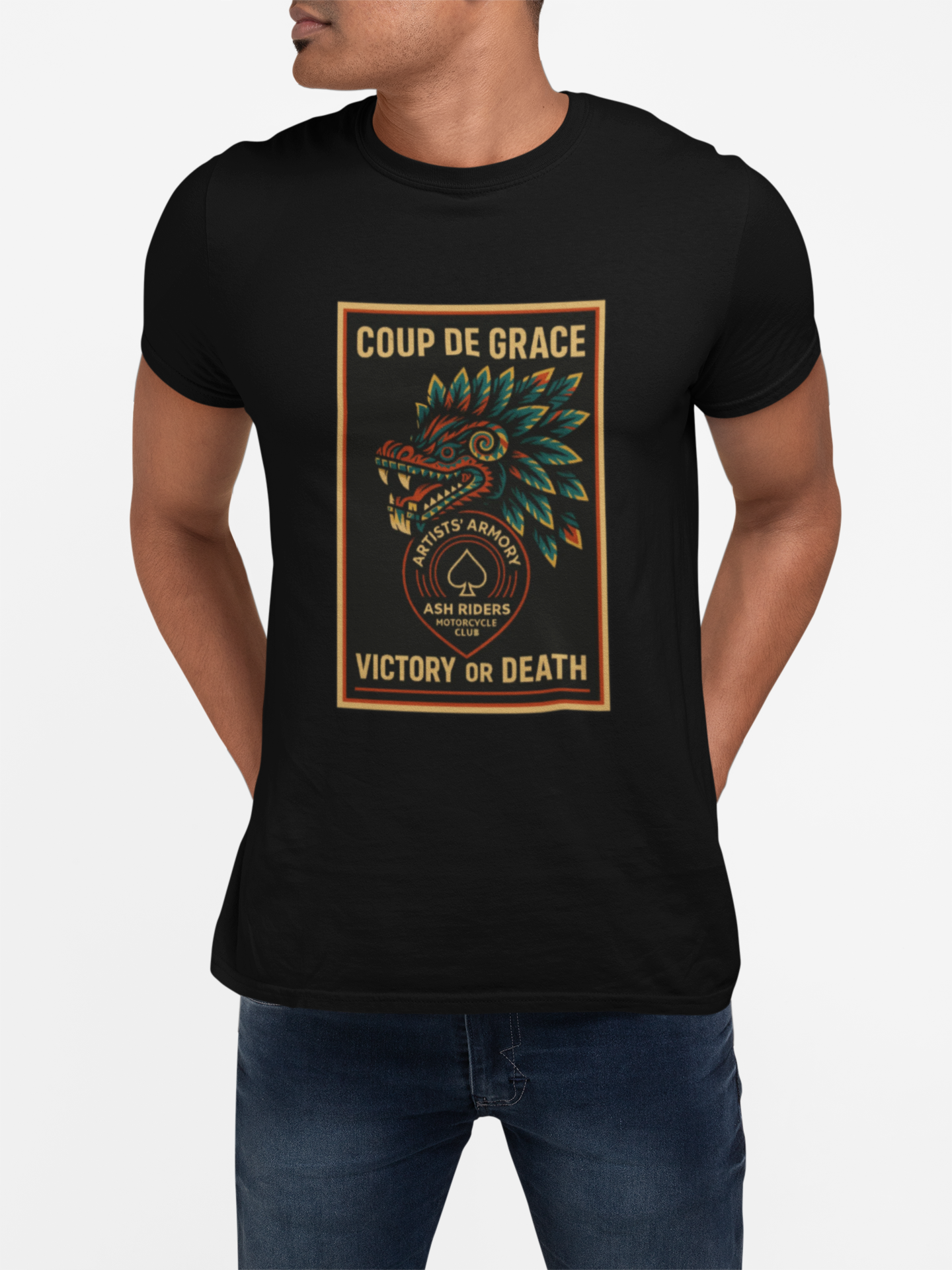 Coup De Grace Tee – Ash Riders | Artists’ Armory