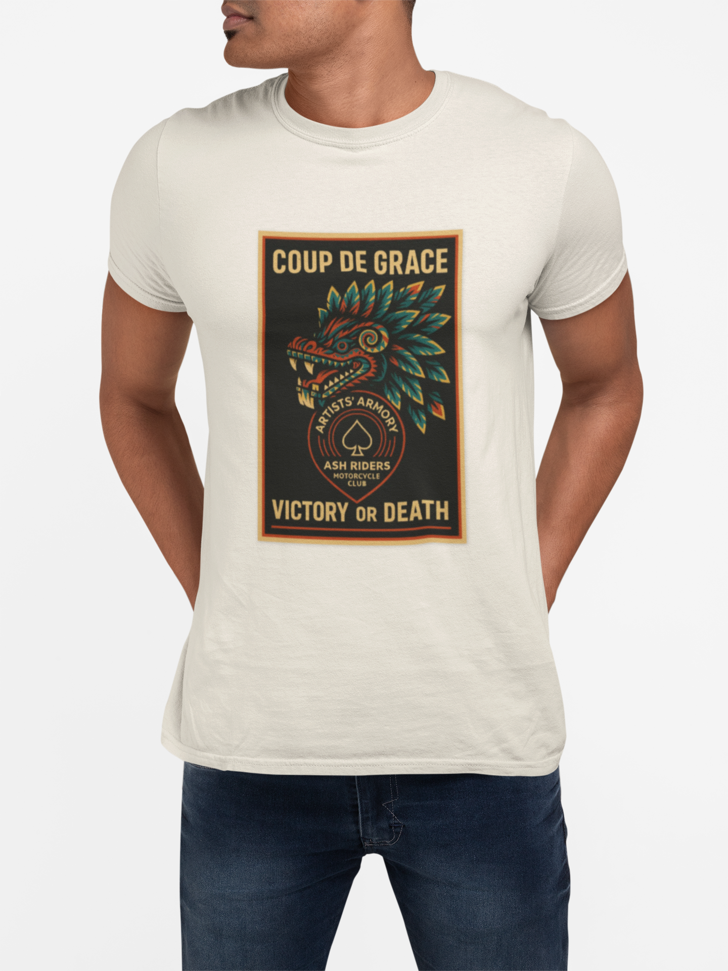 Coup De Grace Tee – Ash Riders | Artists’ Armory