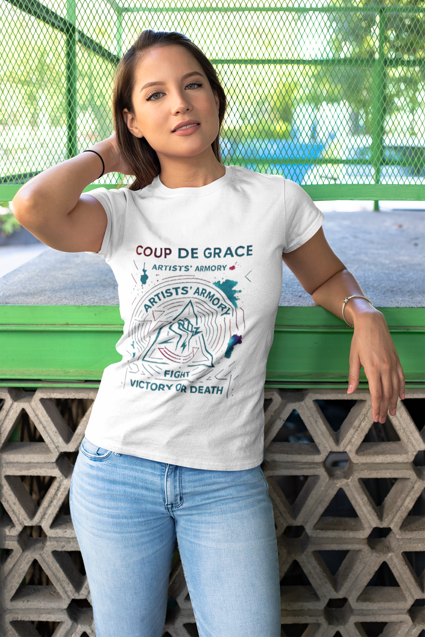Coup de Grâce Graphic Boxy Tee | Artists’ Armory