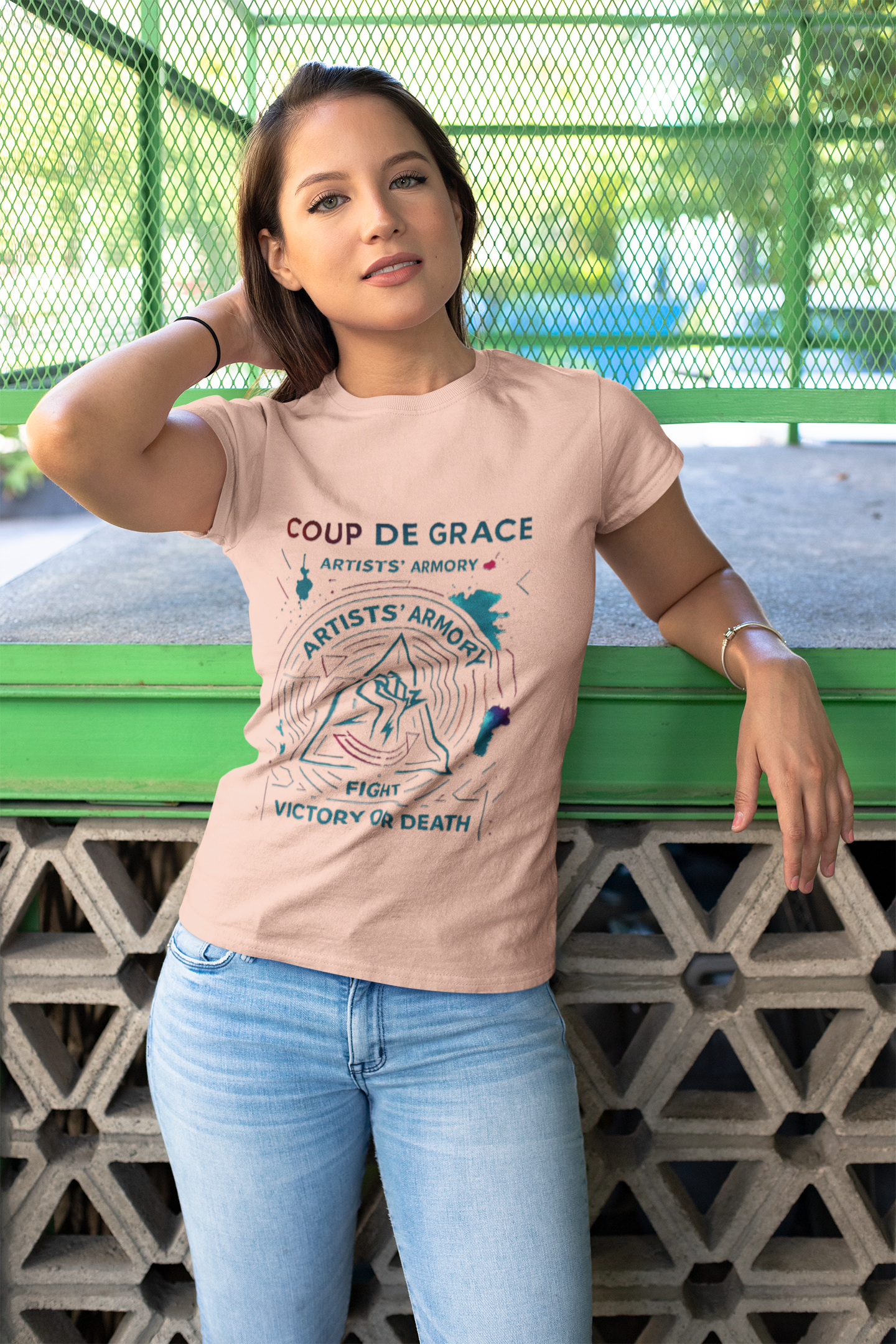 Coup de Grâce Graphic Boxy Tee | Artists’ Armory