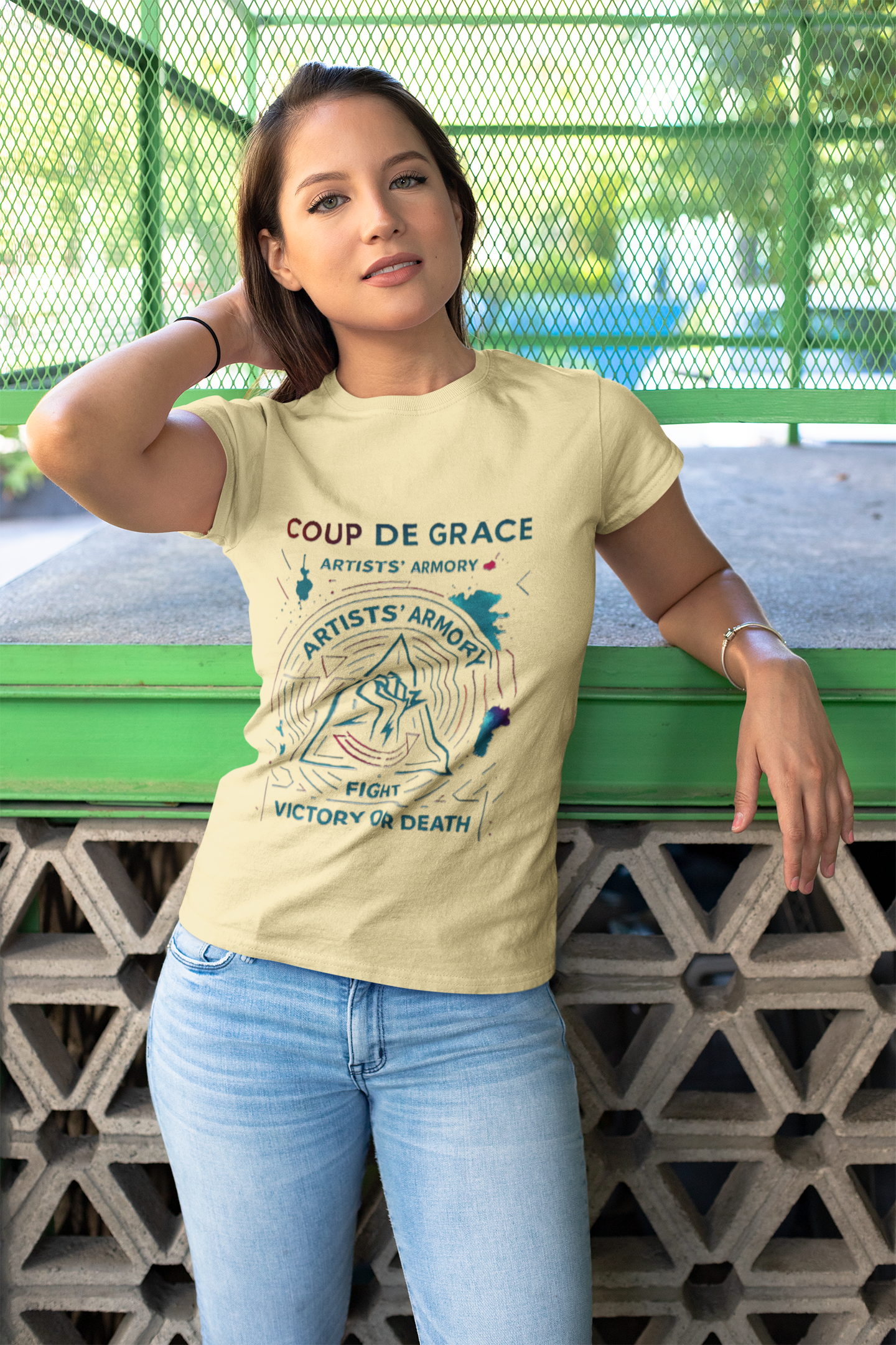 Coup de Grâce Graphic Boxy Tee | Artists’ Armory