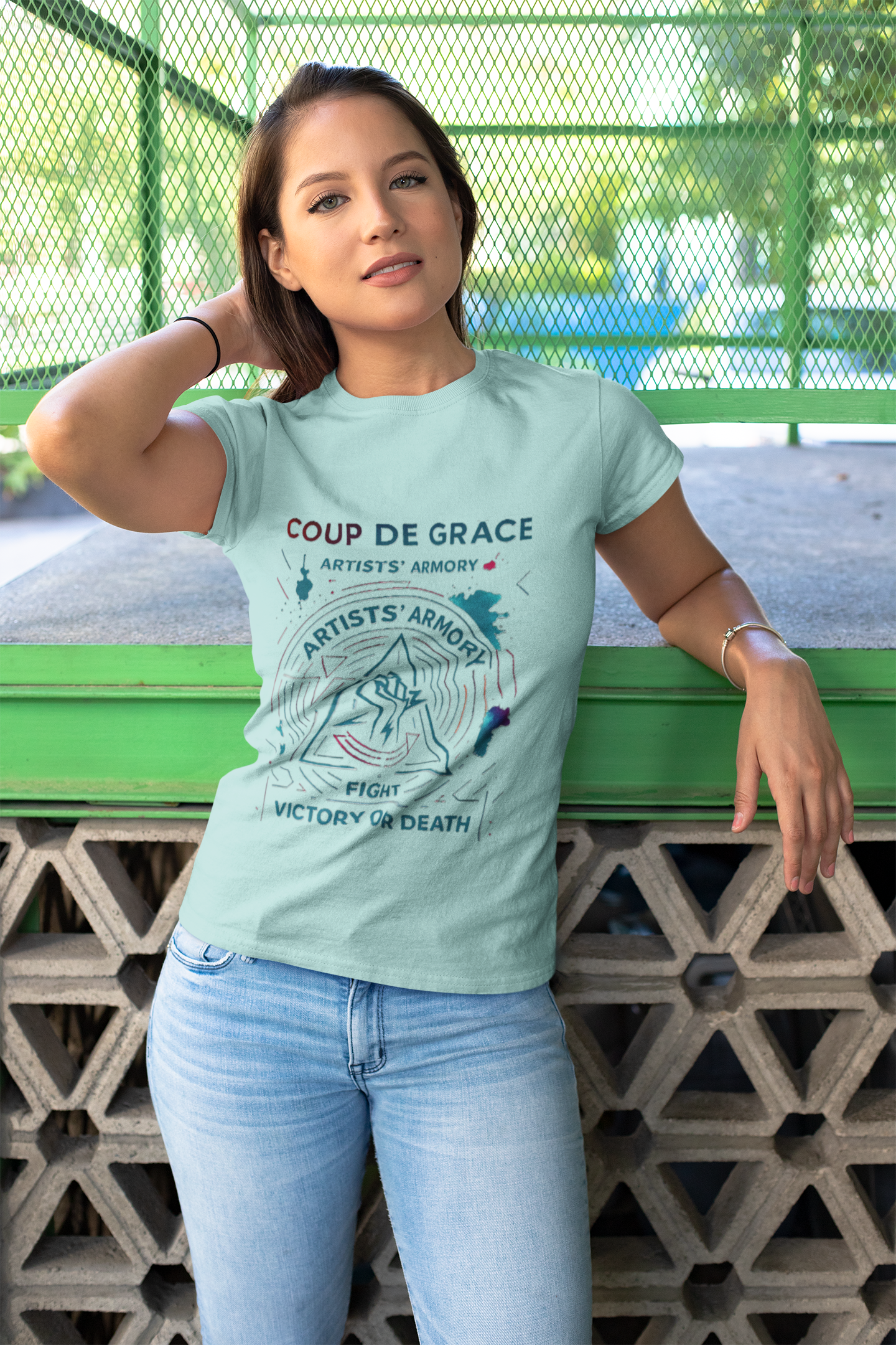Coup de Grâce Graphic Boxy Tee | Artists’ Armory