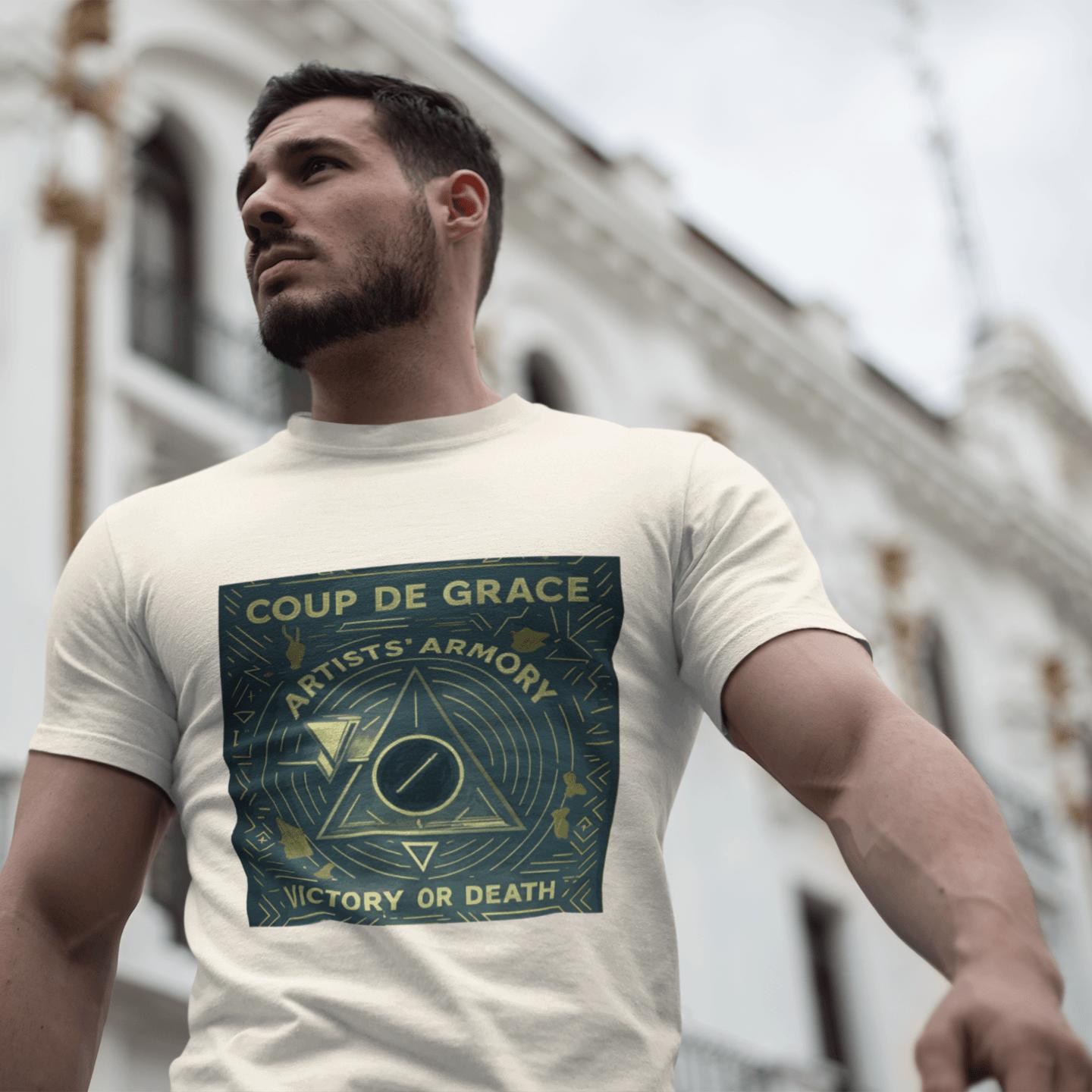Coup de Grâce Green Pyramid Tee | Artists’ Armory