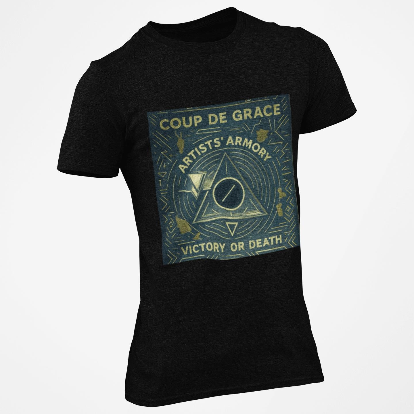 Coup de Grâce Green Pyramid Tee | Artists’ Armory