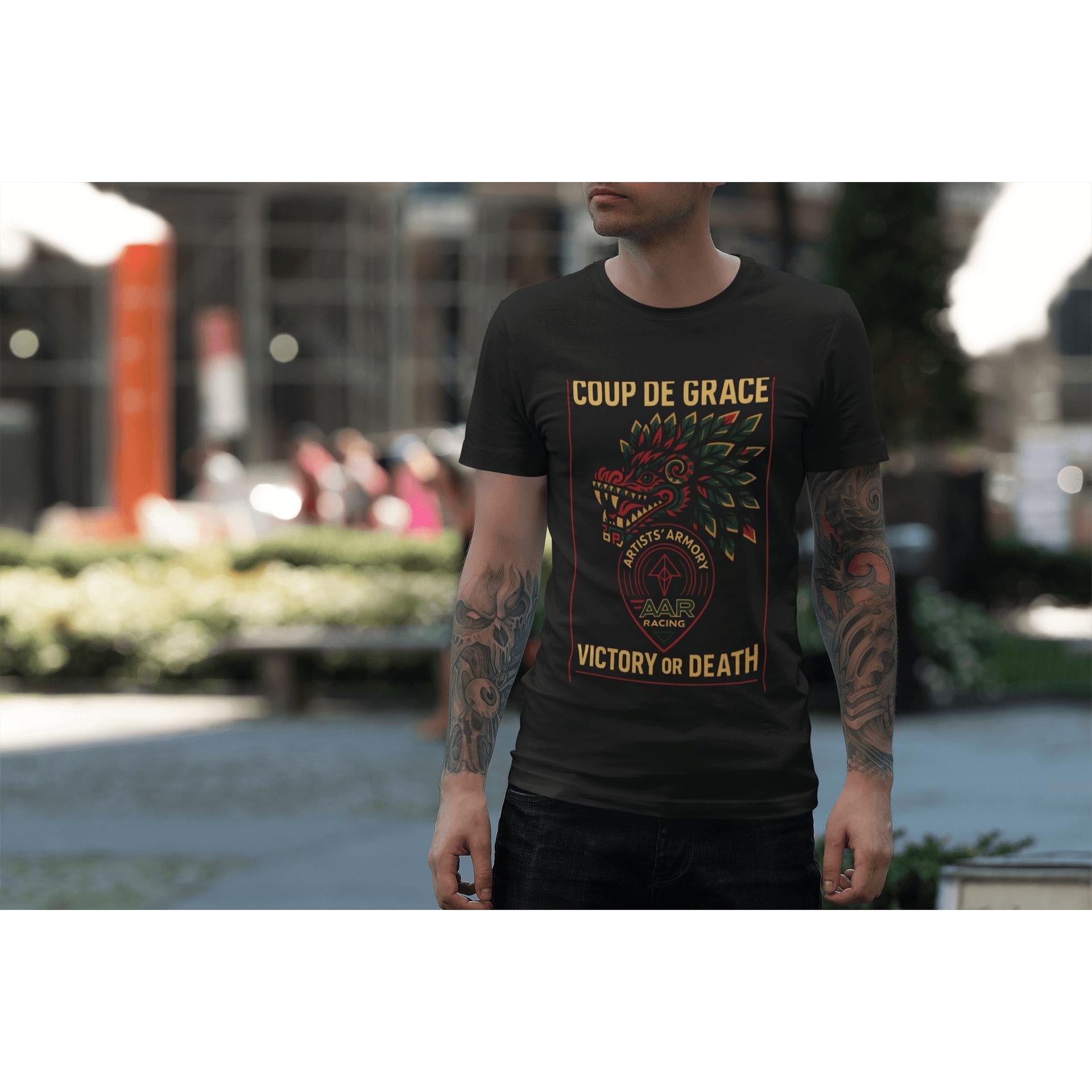 Coup de Grâce Toltec Dragon Victory Tee | Artists’ Armory