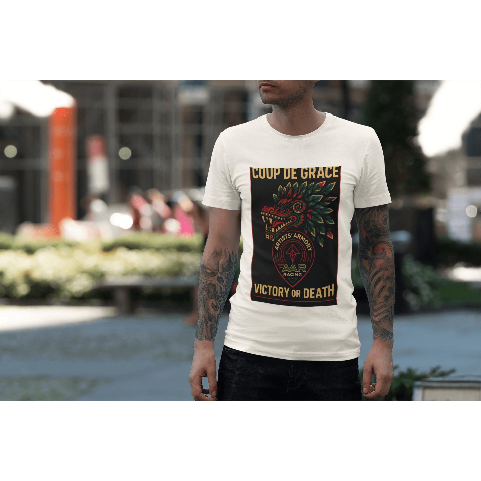Coup de Grâce Toltec Dragon Victory Tee | Artists’ Armory