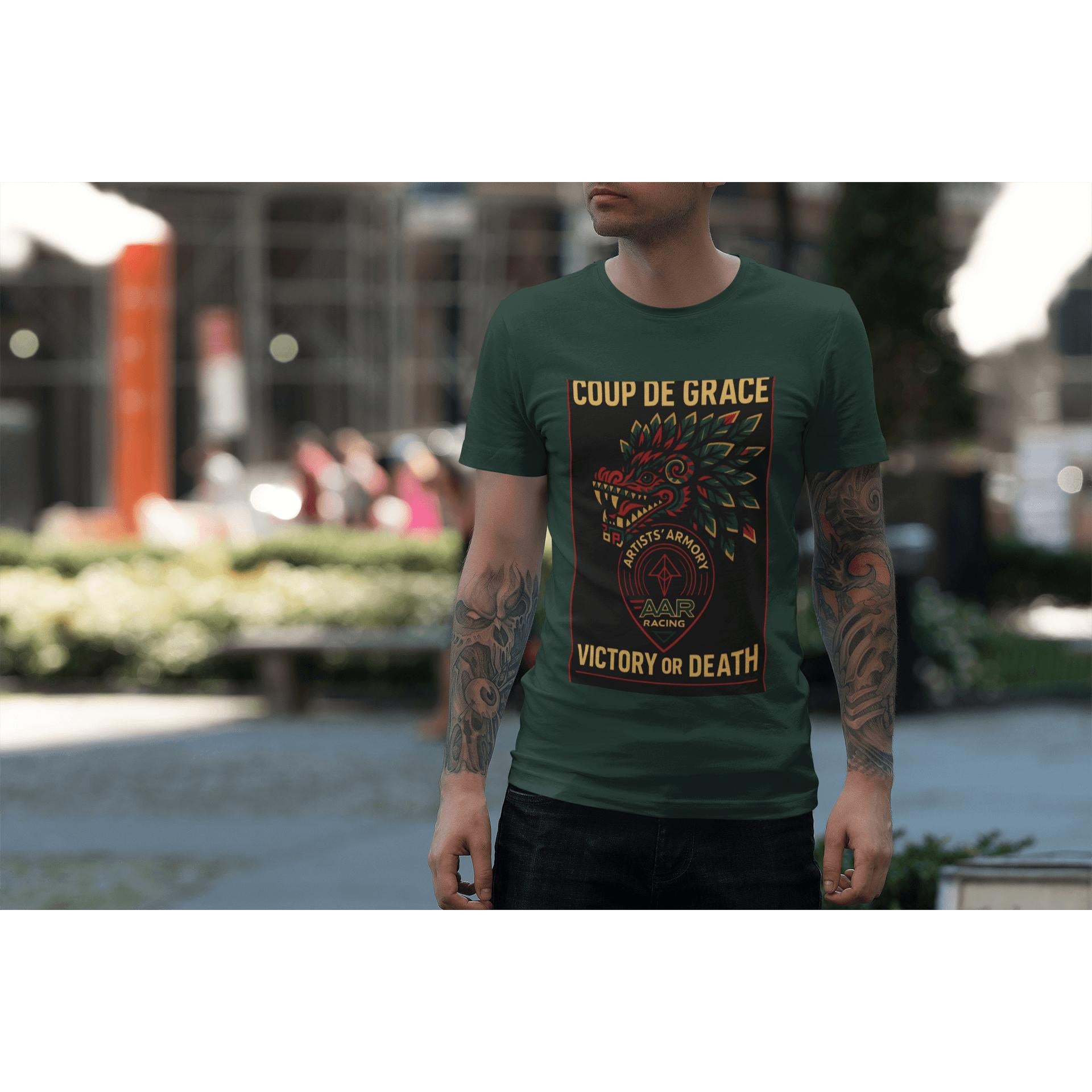Coup de Grâce Toltec Dragon Victory Tee | Artists’ Armory