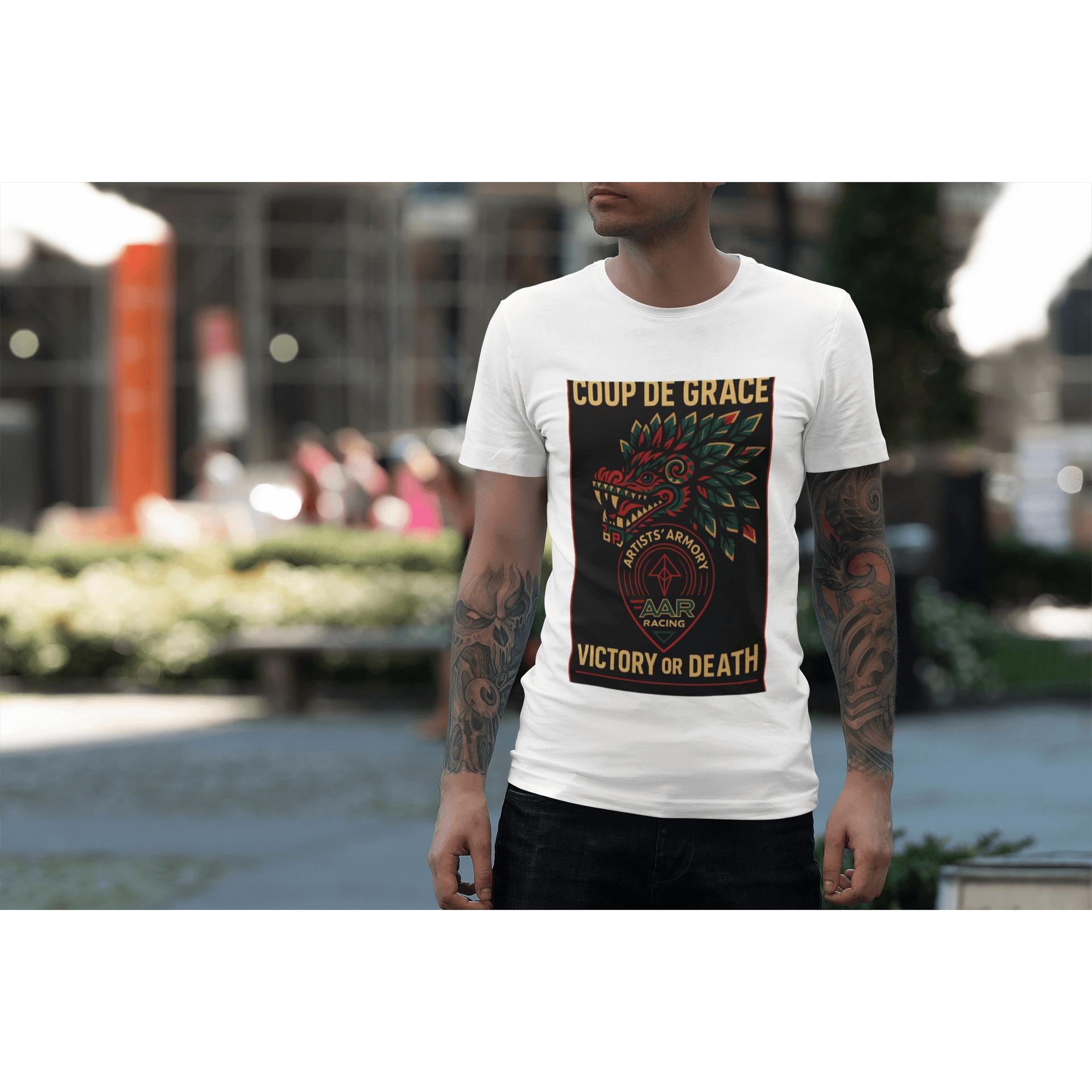 Coup de Grâce Toltec Dragon Victory Tee | Artists’ Armory
